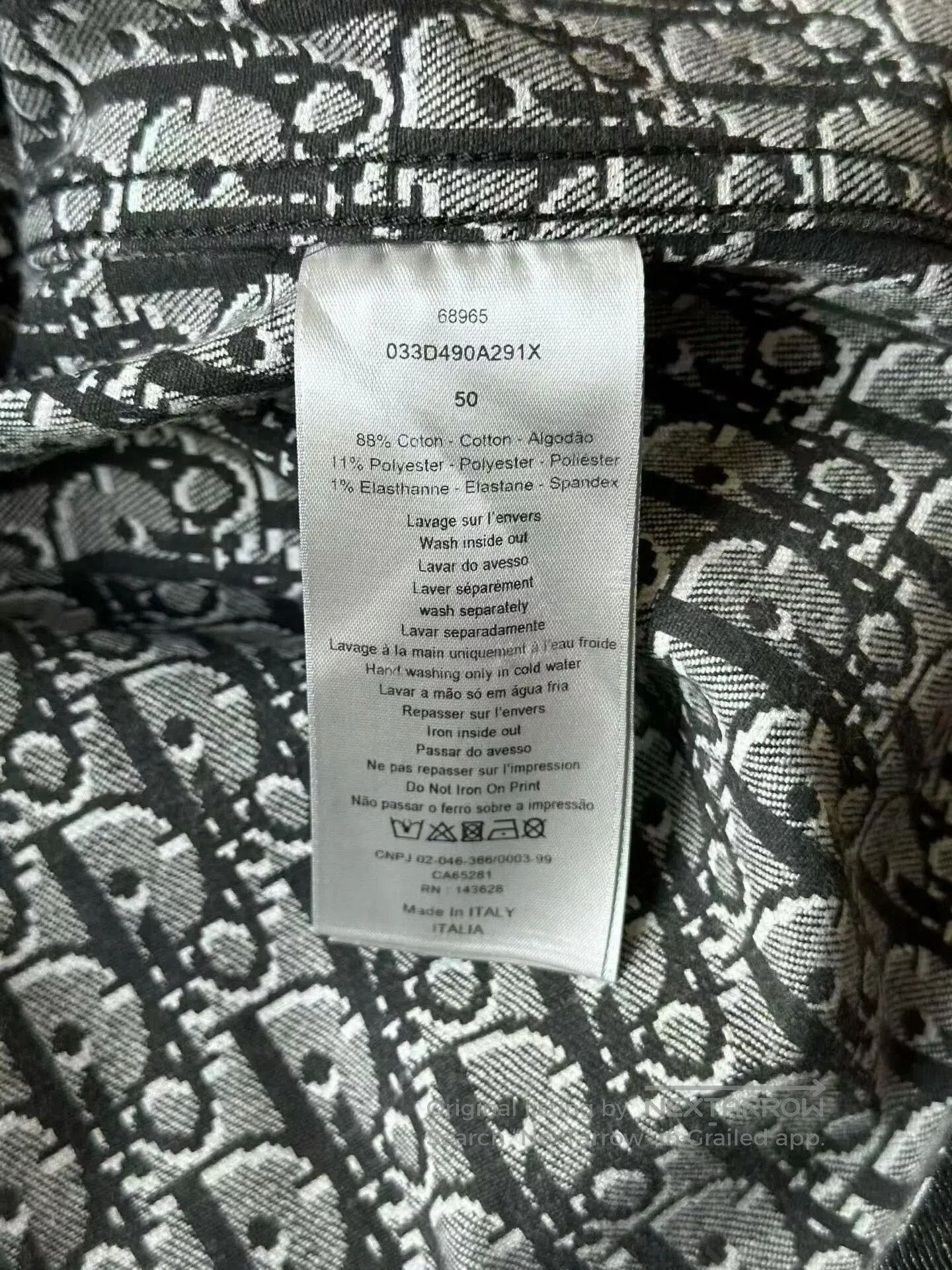 Dior Dior Inner All. Size US M / EU 48-50 / 2 - 4 Thumbnail