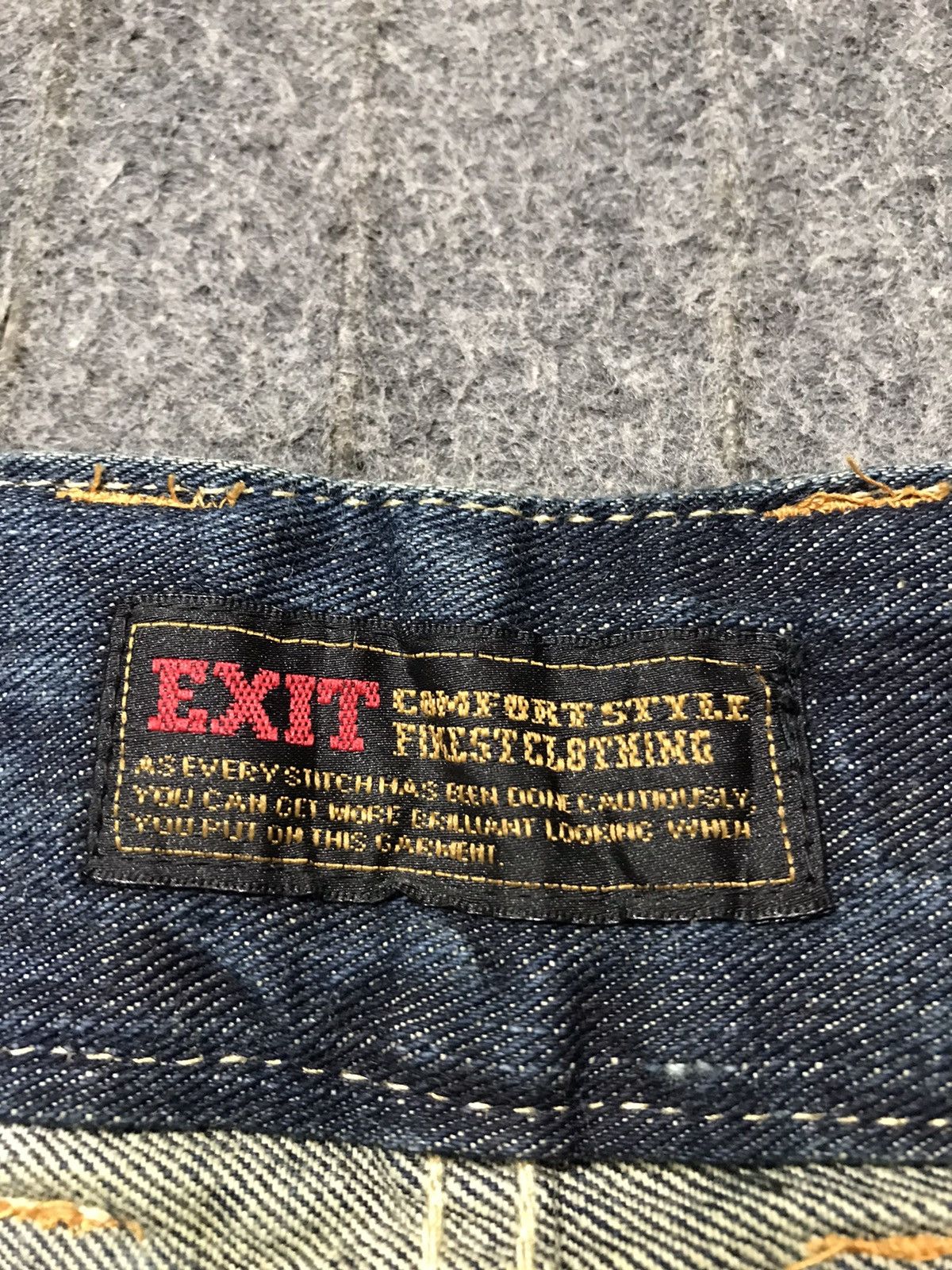 Japanese Brand × Vintage Vintage Japanese Brand Design Lightning Denim Jeans Size US 32 / EU 48 - 16 Thumbnail