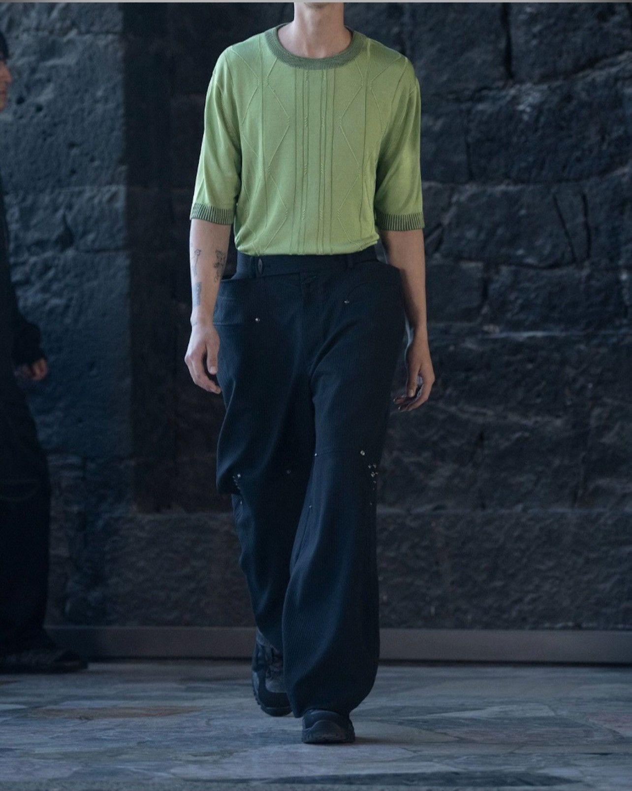 Kiko Kostadinov Kiki Kostadinov Anthras Wide Trousers Size US 34 / EU 50 - 4 Thumbnail