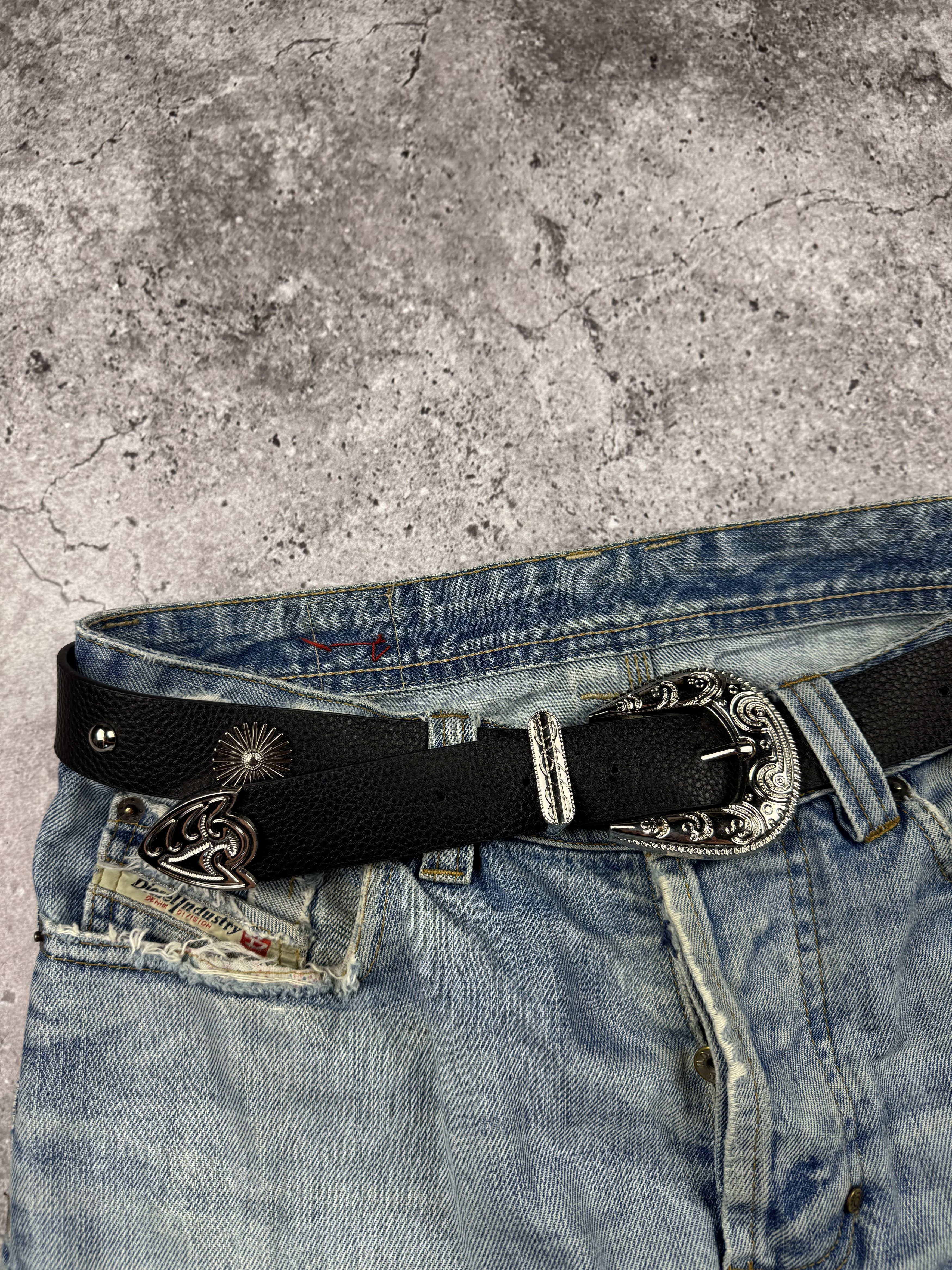 Japanese Brand × Vintage Y2K Vintage Belt Japanese Style B.B Simon rare Japan Size ONE SIZE - 3 Thumbnail