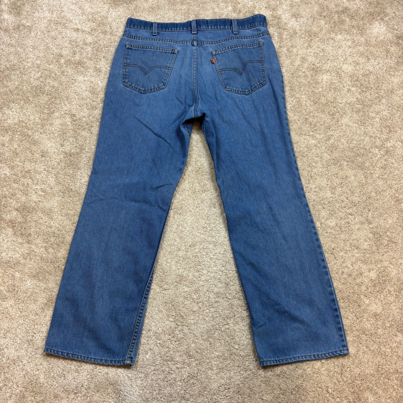 Levi's × Vintage Vintage 80s Levi's 549 Orange Tab Loose Jeans Men's 36x29 Size US 36 / EU 52 - 3 Thumbnail