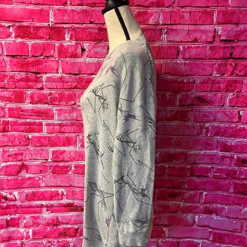 Disney Tim Burton The Nightmare Before Christmas Crew Neck Sweater Size XS / US 0-2 / IT 36-38 - 4 Thumbnail