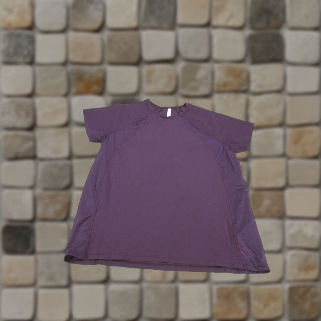 Athleta VINTAGE Athleta Shirt Womens XS Ultimate Hybrid Tee Purple Short Sleeve Size XS / US 0-2 / IT 36-38 - 1 Thumbnail