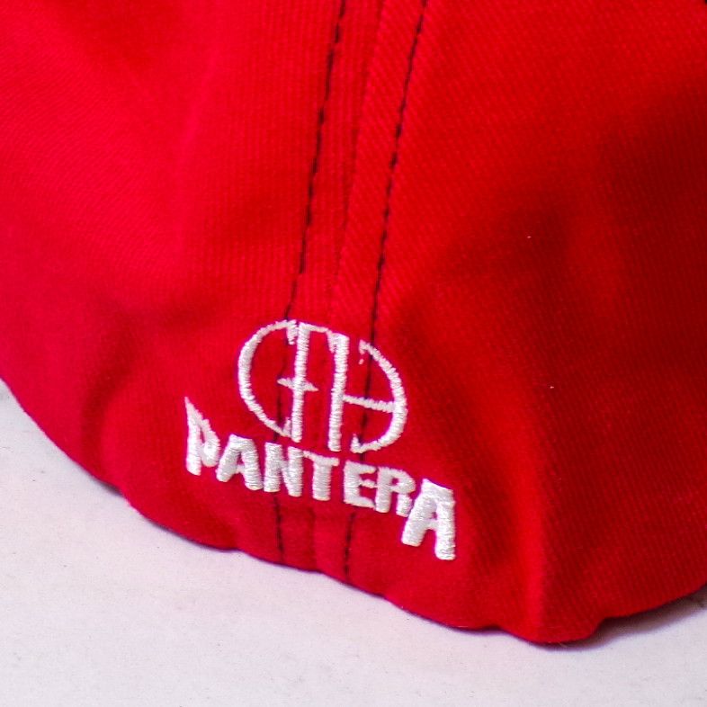 Vintage NWT 2002 Red Pantera L/XL Fitted Hat Size 44 - 4 Thumbnail