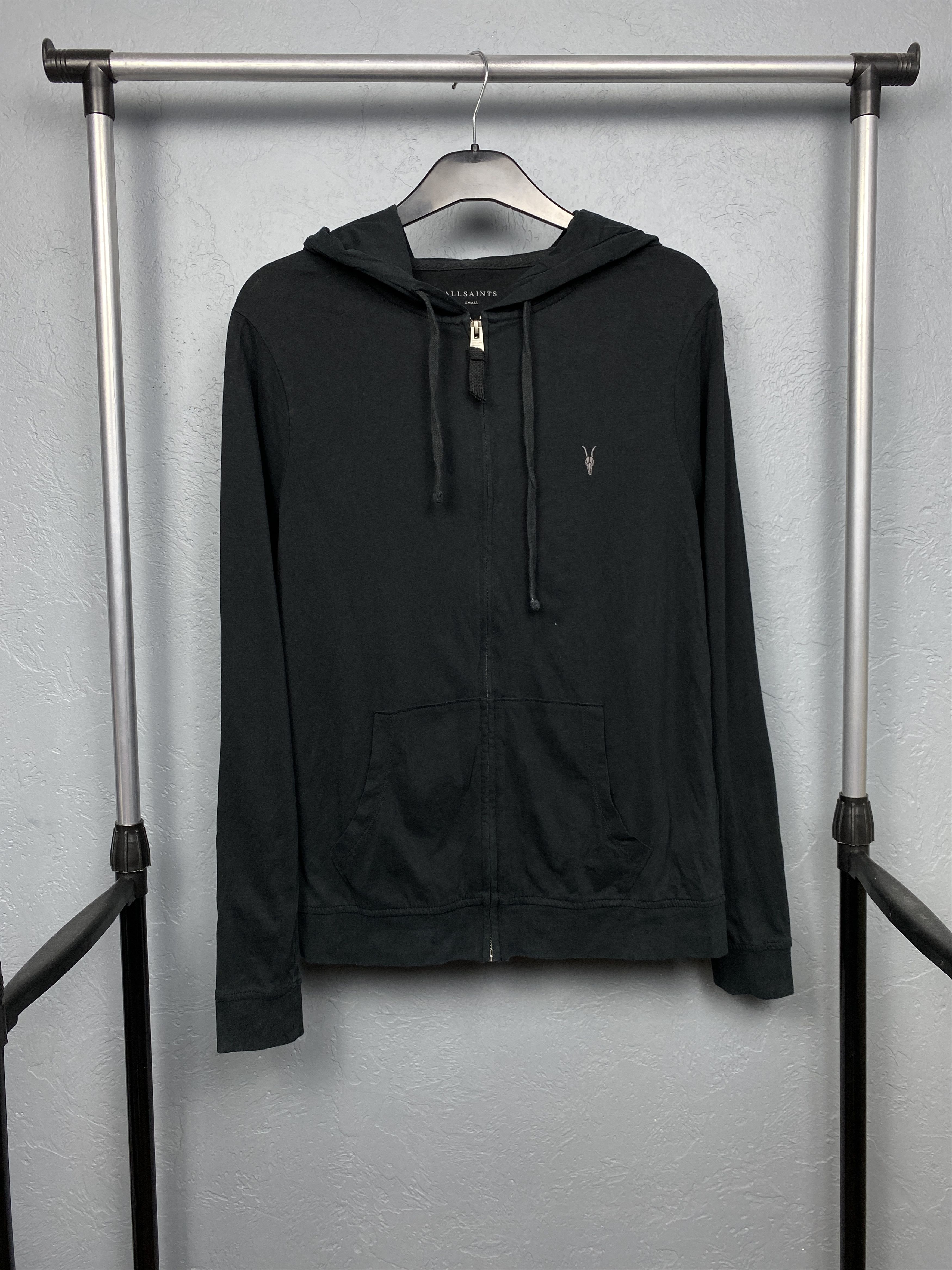 Allsaints × Vintage Allsaints Vintage Mens Brace Zip Hoodie Size US S / EU 44-46 / 1 - 1 Thumbnail