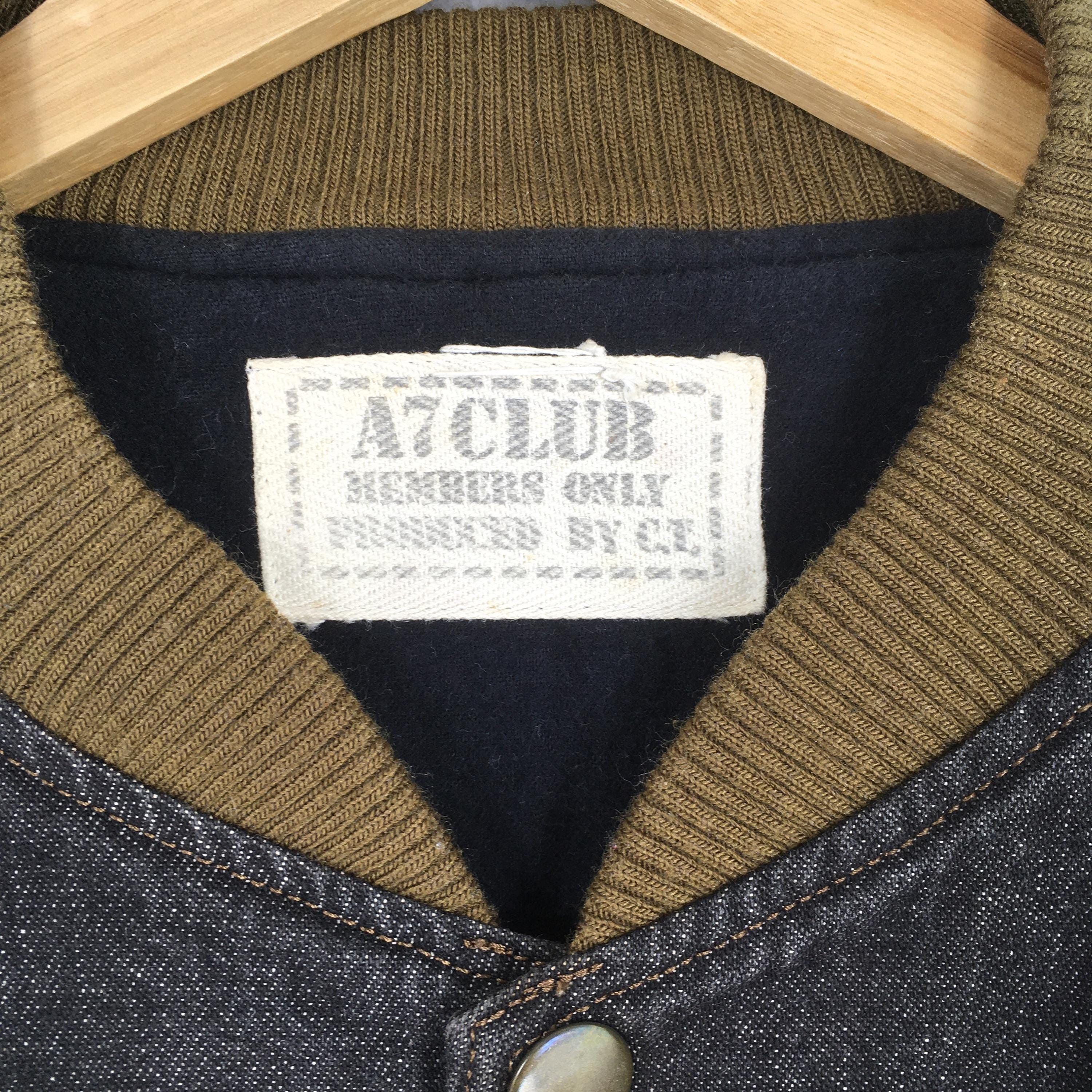 Members Only Vintage 1990's Members Only Bomber Denim Jacket XLarge Size US XL / EU 56 / 4 - 6 Thumbnail