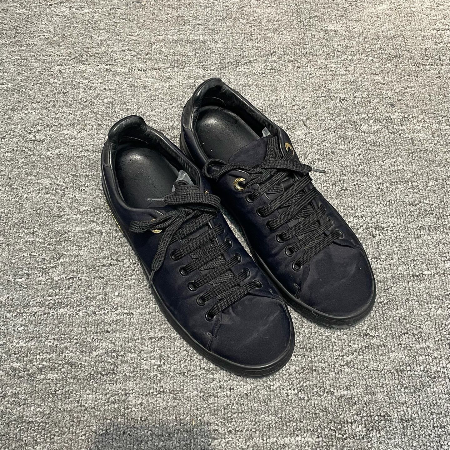 Louis Vuitton Louis Vuitton Black Board Shoes Size US 5.5 / IT 35.5 - 1 Thumbnail