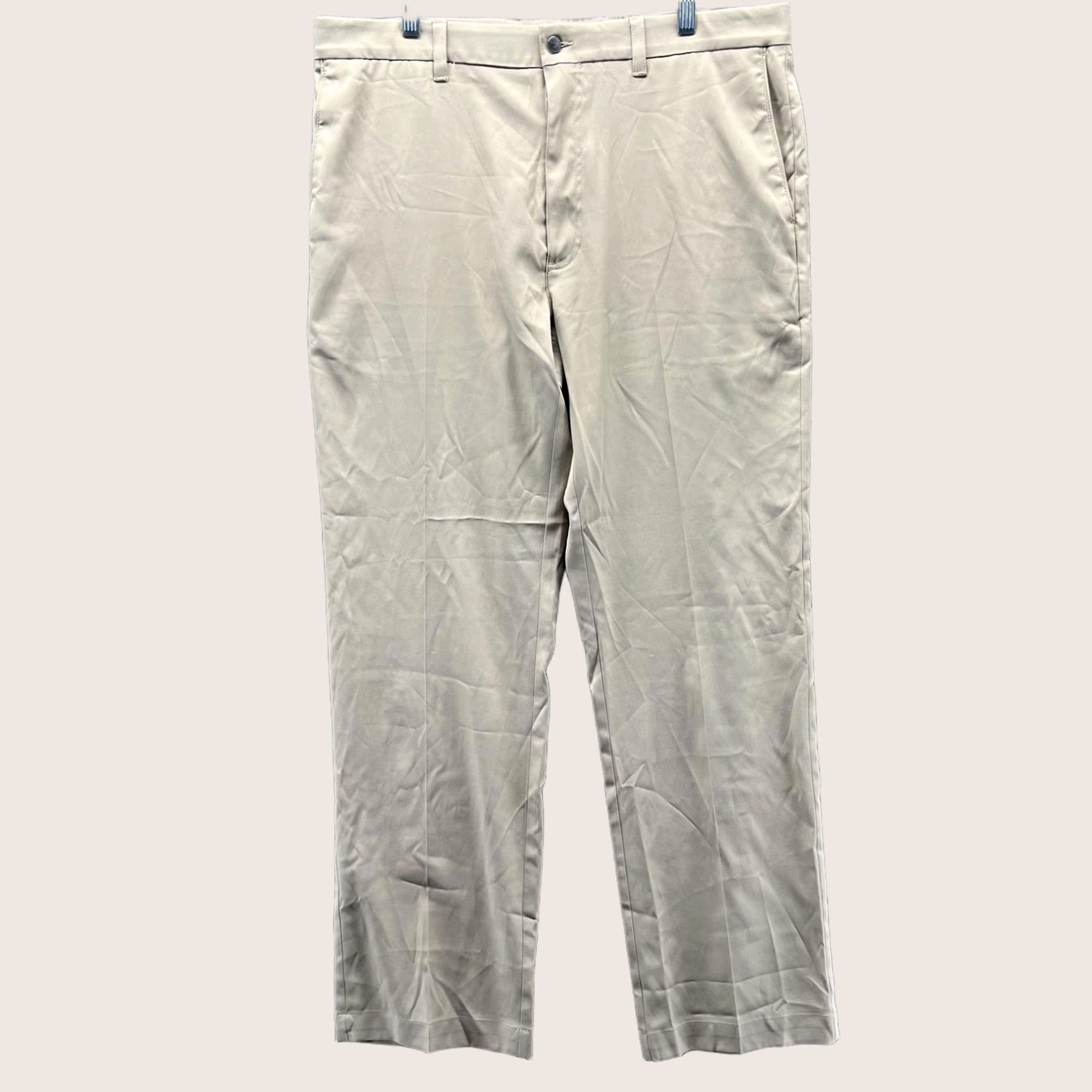 Callaway Callaway Pants Mens 36x32 Beige Performance Golf Stretch Flat Front Khaki Pants Mens Regular 36 Beige Khaki Golf Size US 36 / EU 52 - 1 Thumbnail