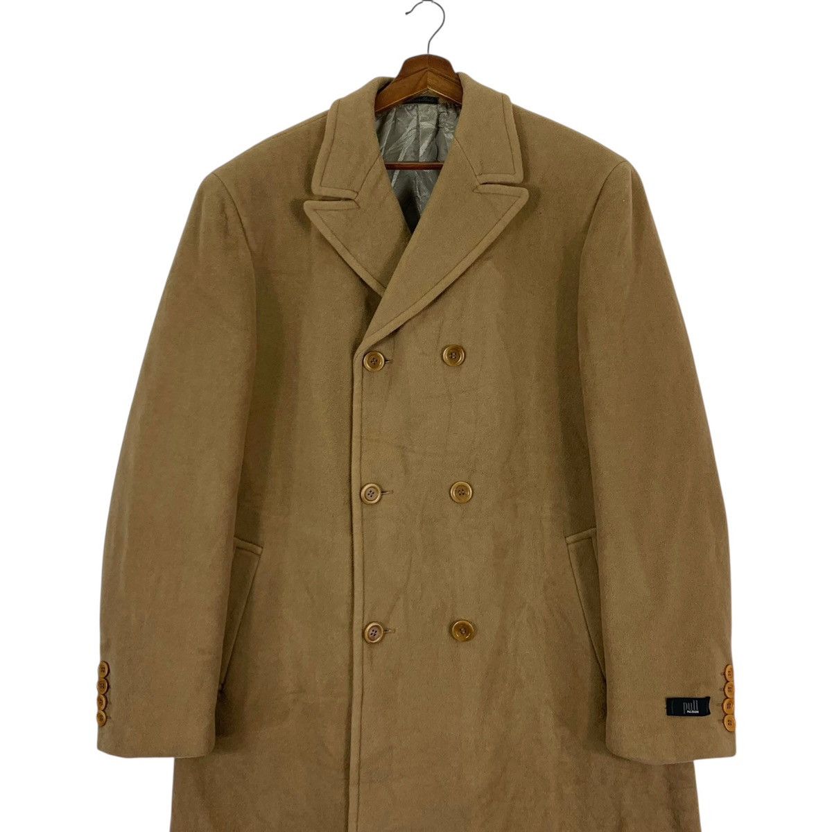 Pal Zileri × Vintage Vintage Pull Pal Zileri Made In Italy Wool Long Jacket Size US L / EU 52-54 / 3 - 3 Thumbnail