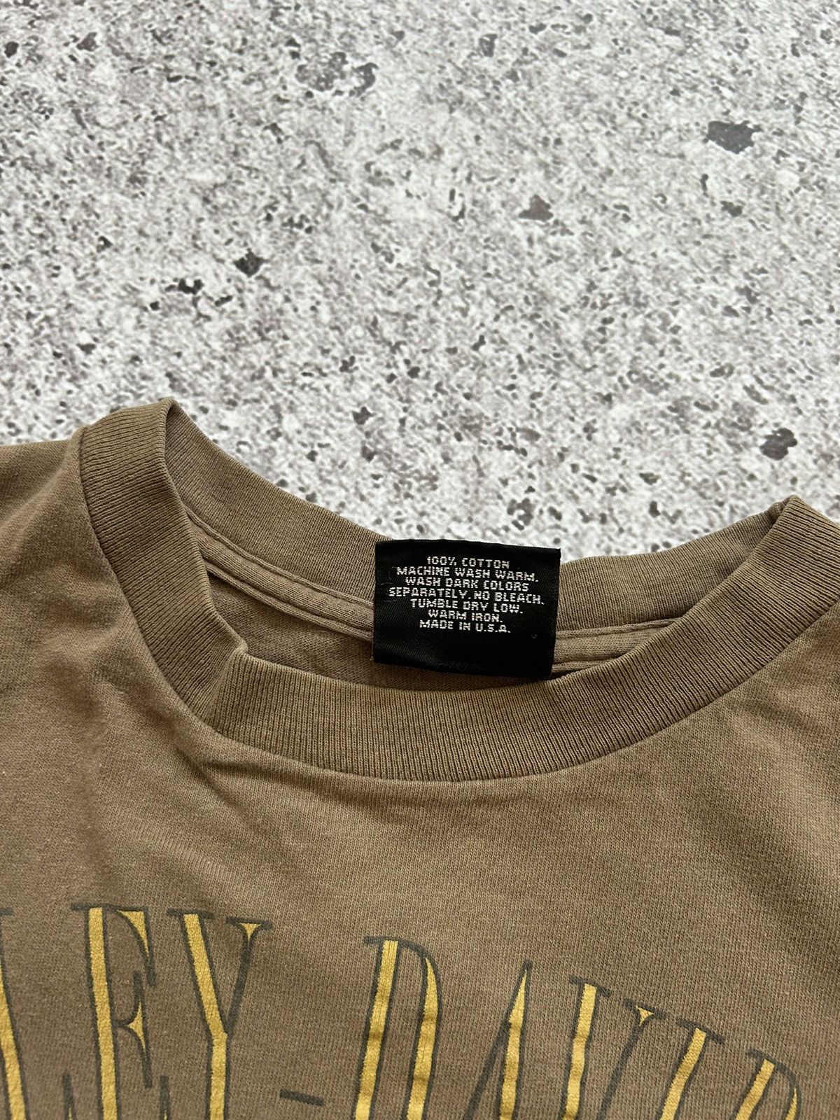 Harley Davidson × Vintage Vintage 1990 Harley Davidson 3D Emblem American Legend Tee Size US L / EU 52-54 / 3 - 9 Thumbnail