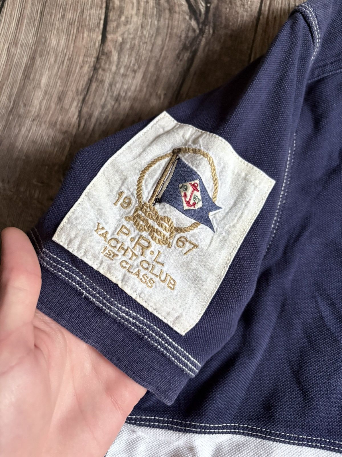Polo Ralph Lauren Vintage Polo Ralph Lauren Big Pony Yachting Logo Polo Shirt Size US XXL / EU 58 / 5 - 4 Thumbnail