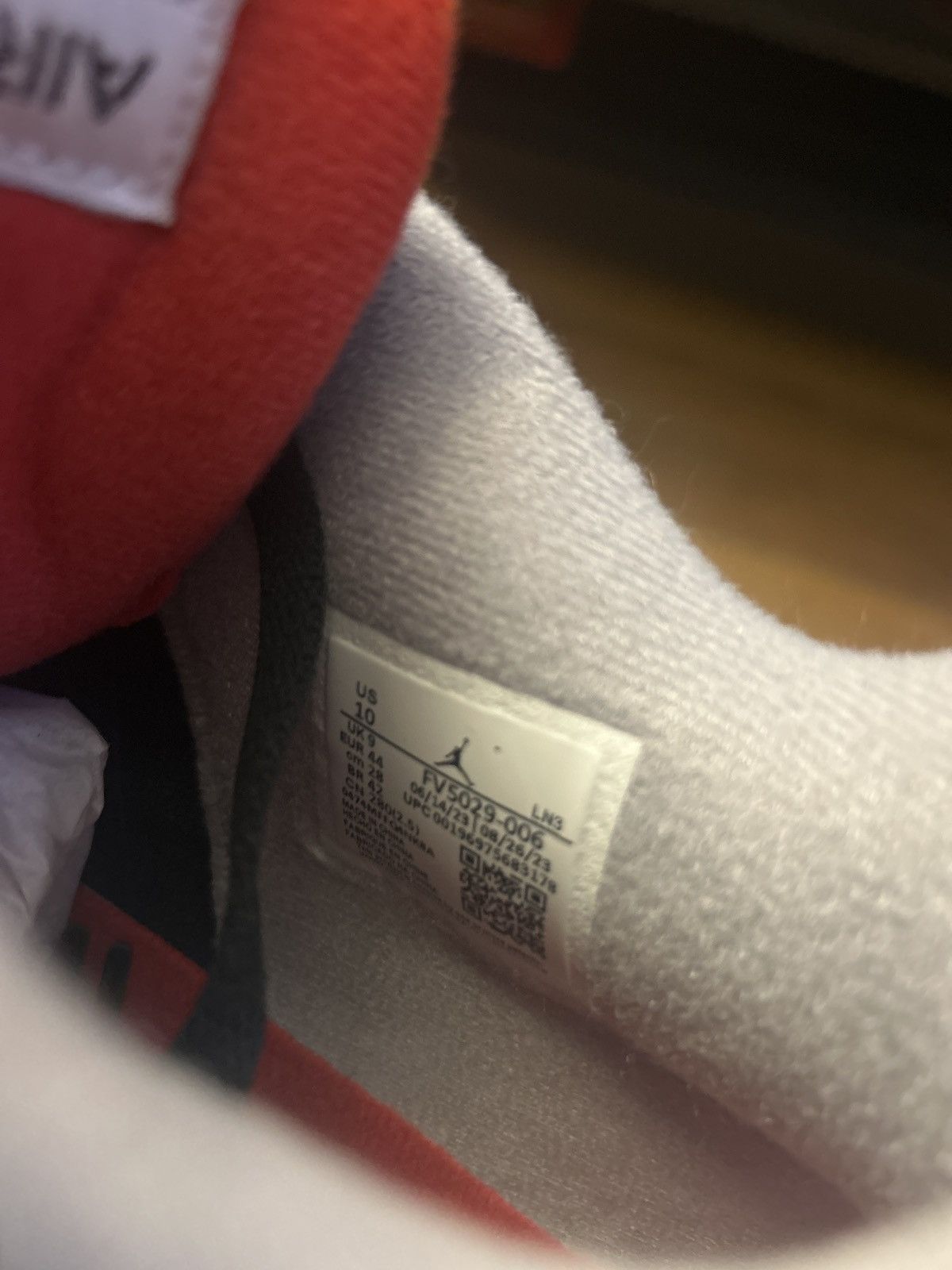 Jordan Brand Jordan 4 bred reimagined Size US 10 / EU 43 - 7 Thumbnail