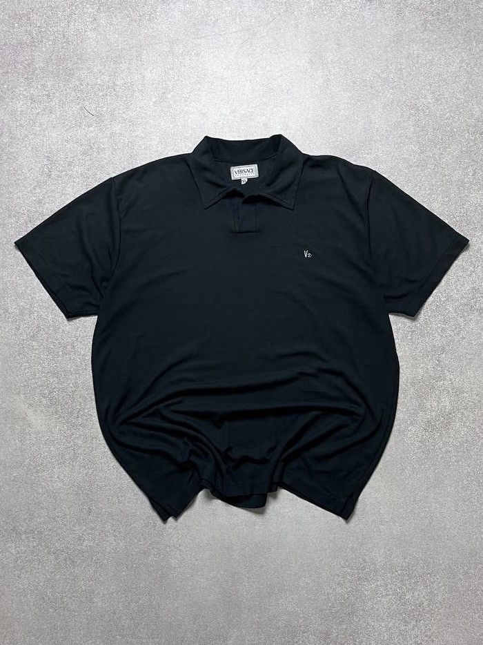 Versace Vintage Versace Polo Shirt XL Size US XL / EU 56 / 4 - 1 Thumbnail