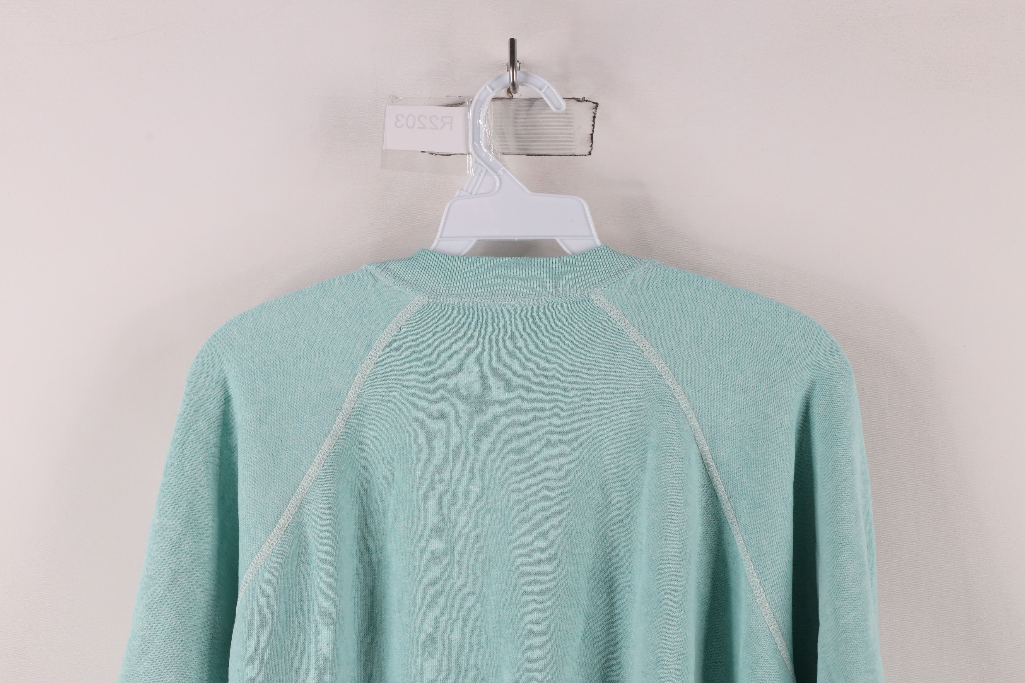 Vintage Vintage 70s Streetwear Blank Raglan Sweatshirt USA Size L / US 10 / IT 46 - 12 Thumbnail