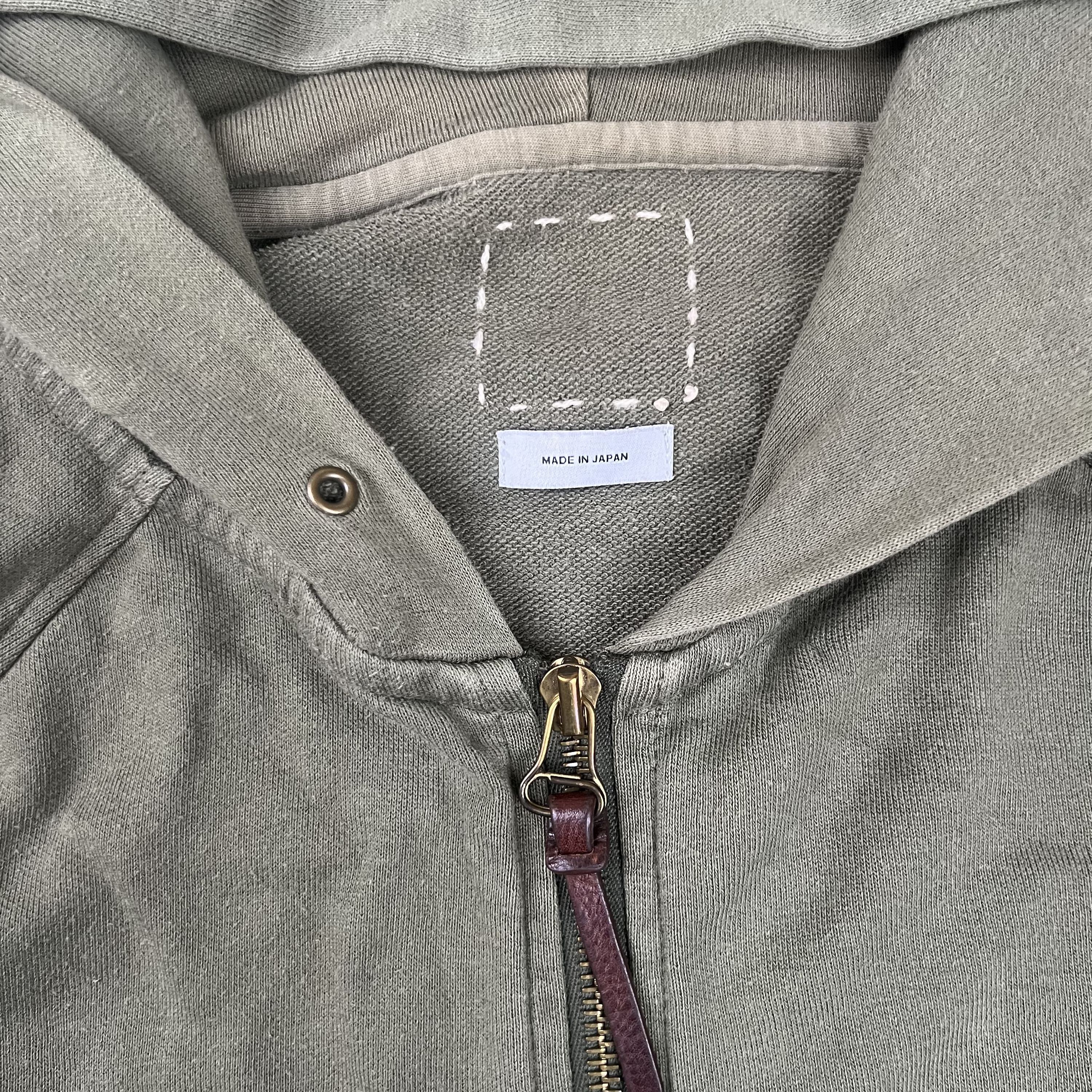 Visvim Visvim Olive Blue Luxsic Zip Hoodie Size US M / EU 48-50 / 2 - 3 Thumbnail