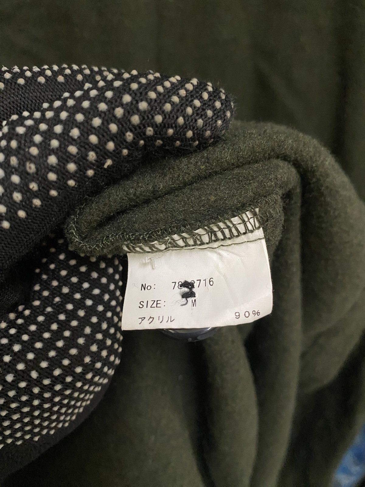 Japanese Brand Vintage Temptation Olive Wool-Blend Overcoat Workwear Style Size US M / EU 48-50 / 2 - 10 Thumbnail