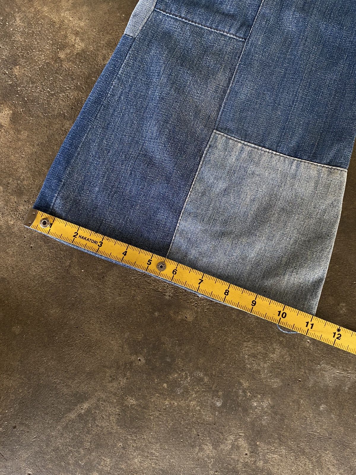 Kapital Kountry Y2k FLARE BLUSSOM IFSIXWASNINE DENIM PANTS Size US 27 - 15 Thumbnail