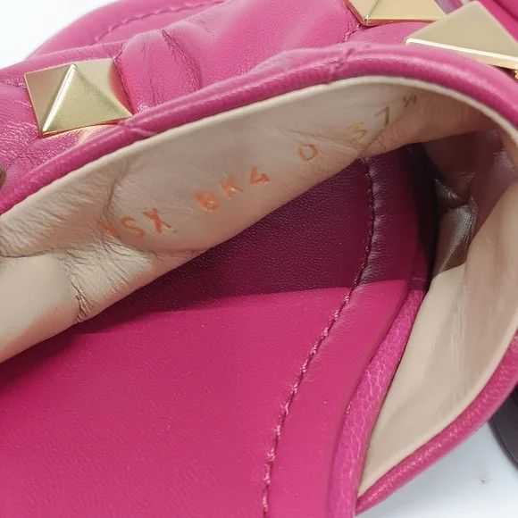 Valentino Valentino Roman Stud Quilted Leather Slides - EU37.5/US7.5 Size US 7.5 / IT 37.5 - 8 Thumbnail