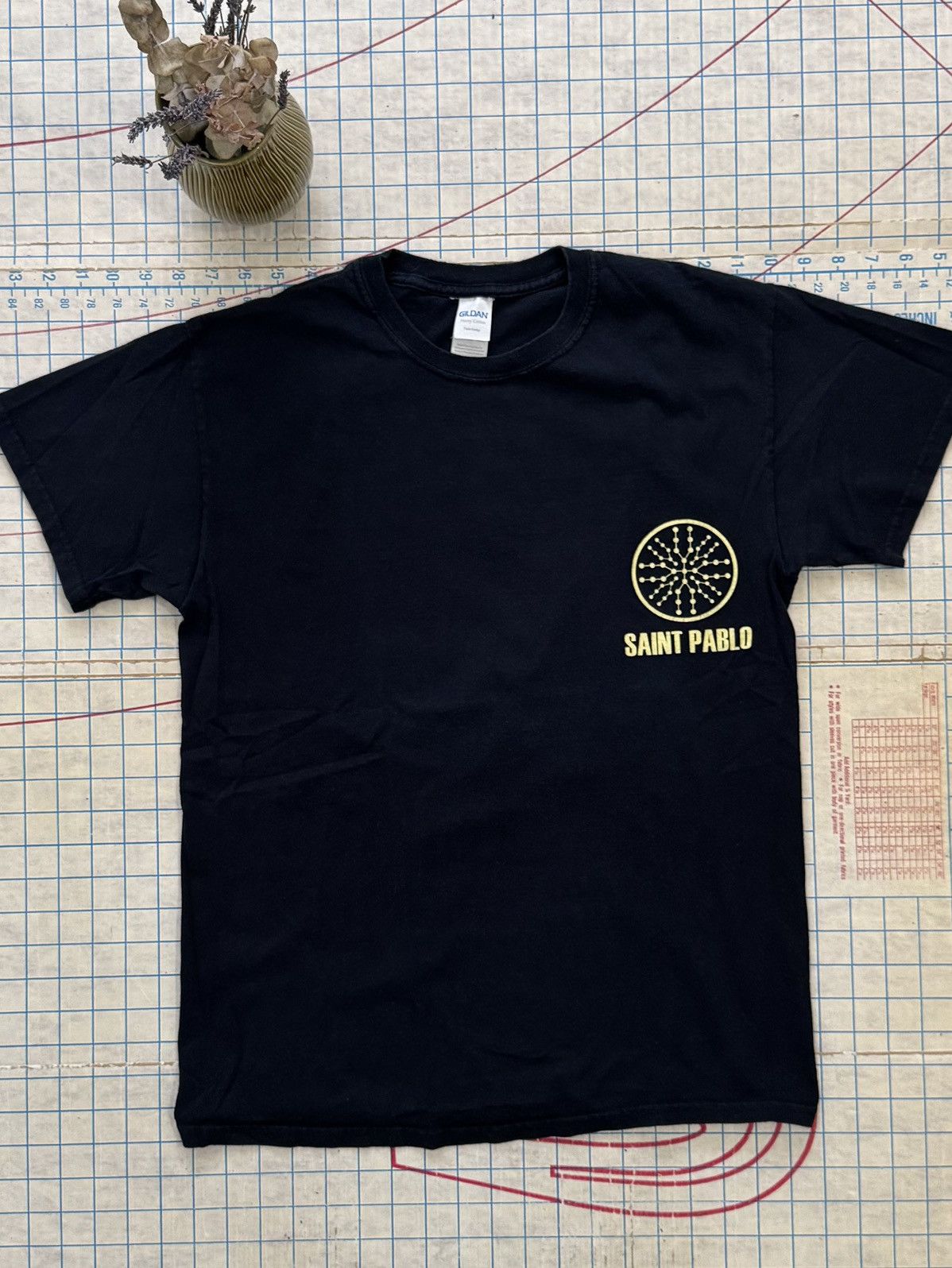 Kanye West Kanye West Saint Pablo Tee Black Size Medium Size US M / EU 48-50 / 2 - 6 Thumbnail