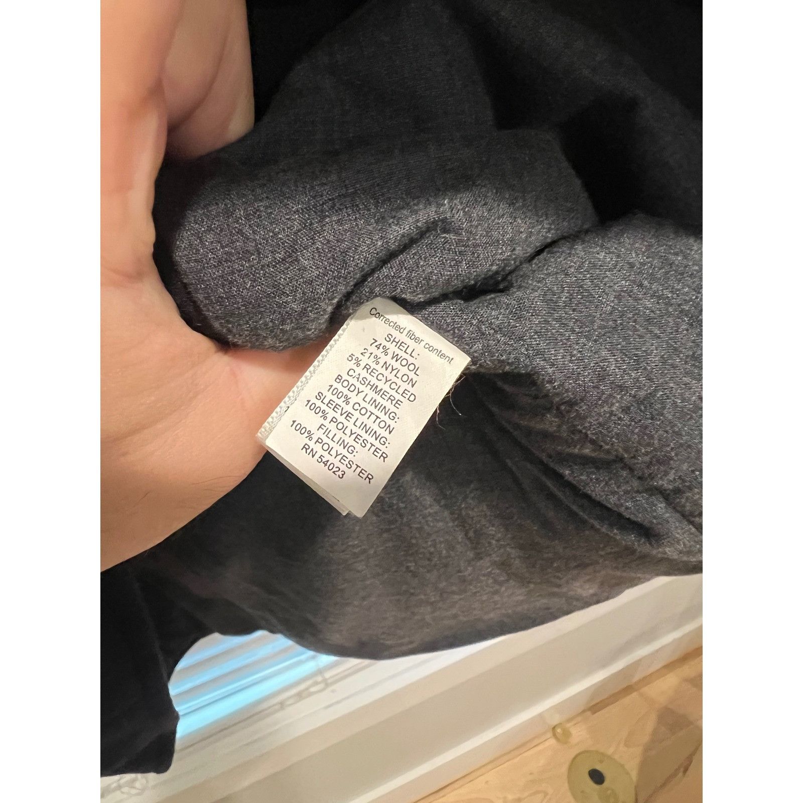 Banana Republic Banana Republic XXL Blue Wool Blend Military Style Jacket Co Size US XXL / EU 58 / 5 - 4 Thumbnail