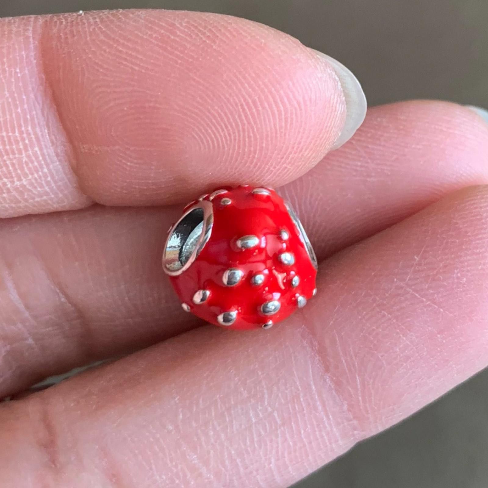 Other NWOT Mushroom Bead Charm Sterling Silver 925 Size ONE SIZE - 8 Thumbnail