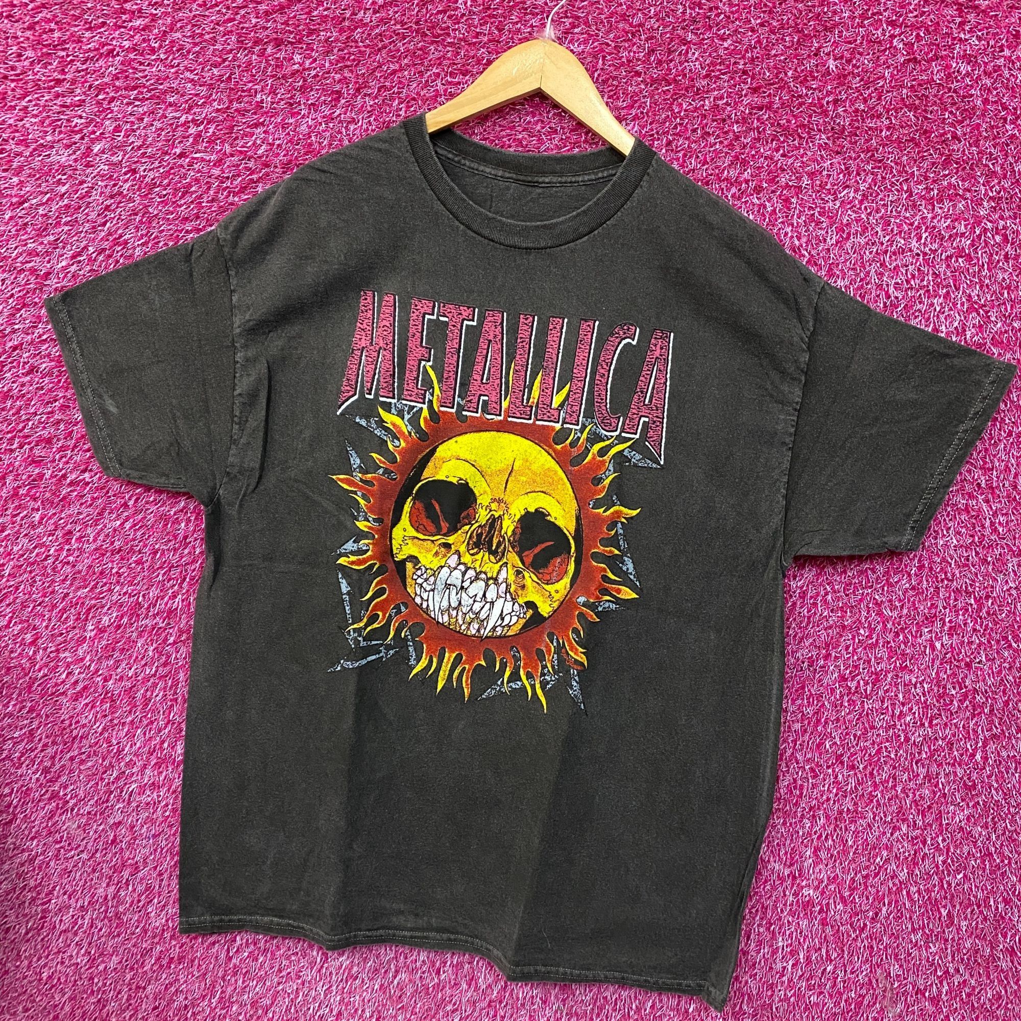Metallica Metallica Skull Sun Heavy Metal Band T-Shirt Medium Size US M / EU 48-50 / 2 - 3 Thumbnail