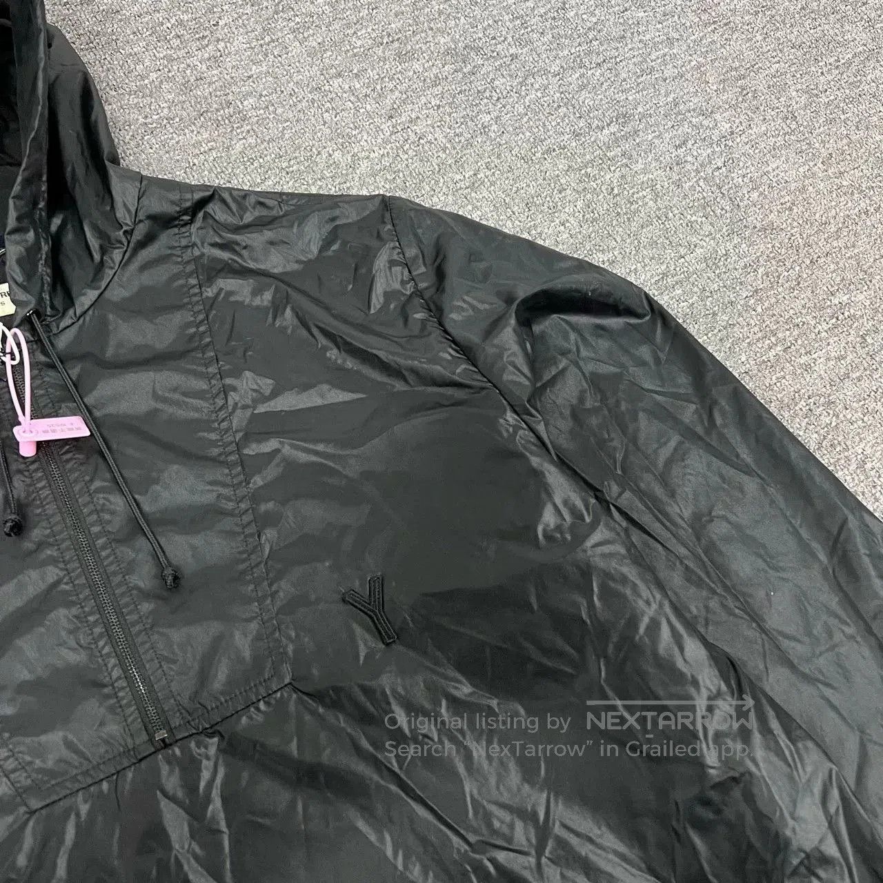 Saint Laurent Paris Saint Laurent Men's Embroidered Y Windproof Jacket. Size US M / EU 48-50 / 2 - 4 Thumbnail