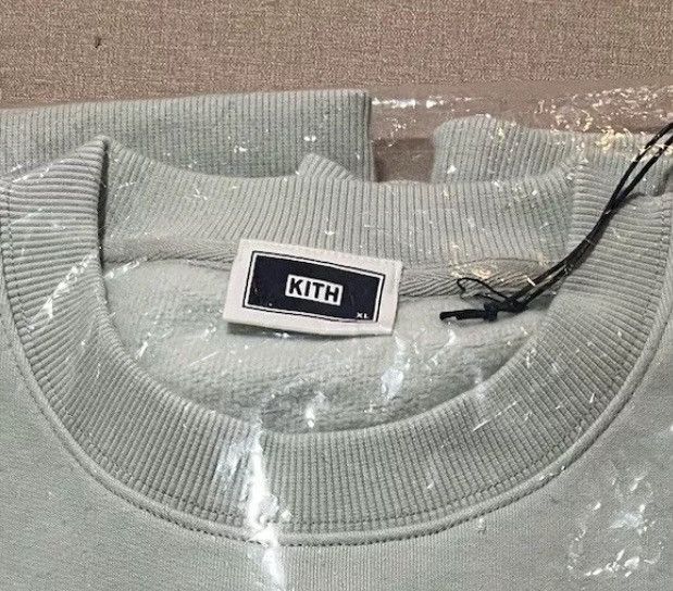 Kith Kith Script Nelson Crewneck in “Breath” Men’s Size XL Size US XL / EU 56 / 4 - 7 Thumbnail