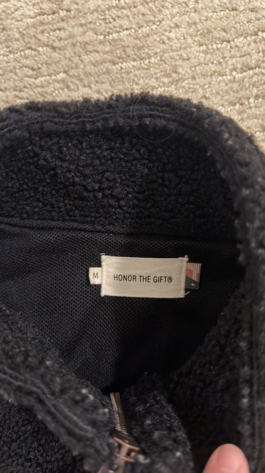 Honor the Gift Half zip sherpa Size US M / EU 48-50 / 2 - 2 Thumbnail