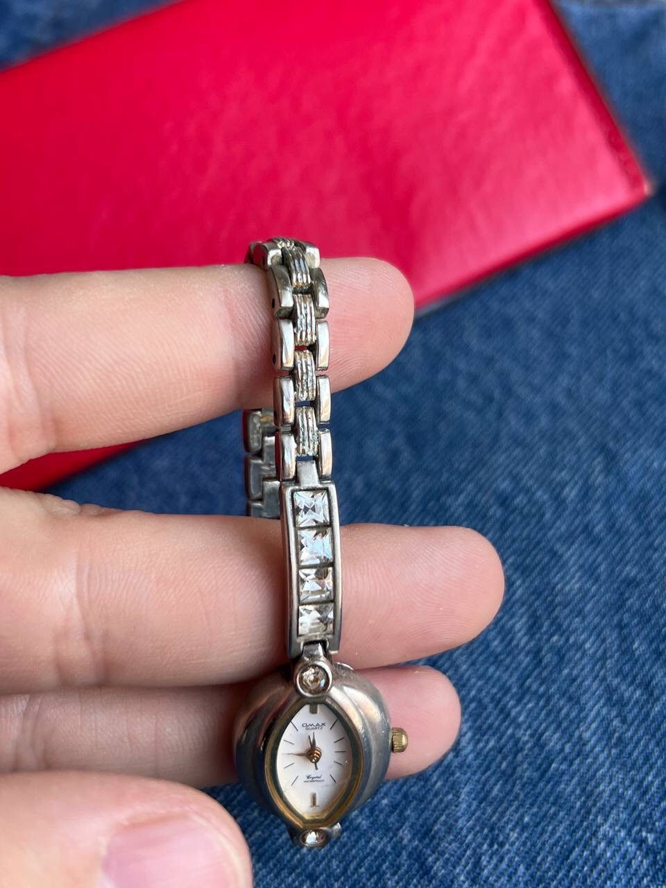 Japanese Brand × Vintage Vintage Japanese style Watch Omax Rhinesrones Bracelet Japan Size ONE SIZE - 5 Thumbnail