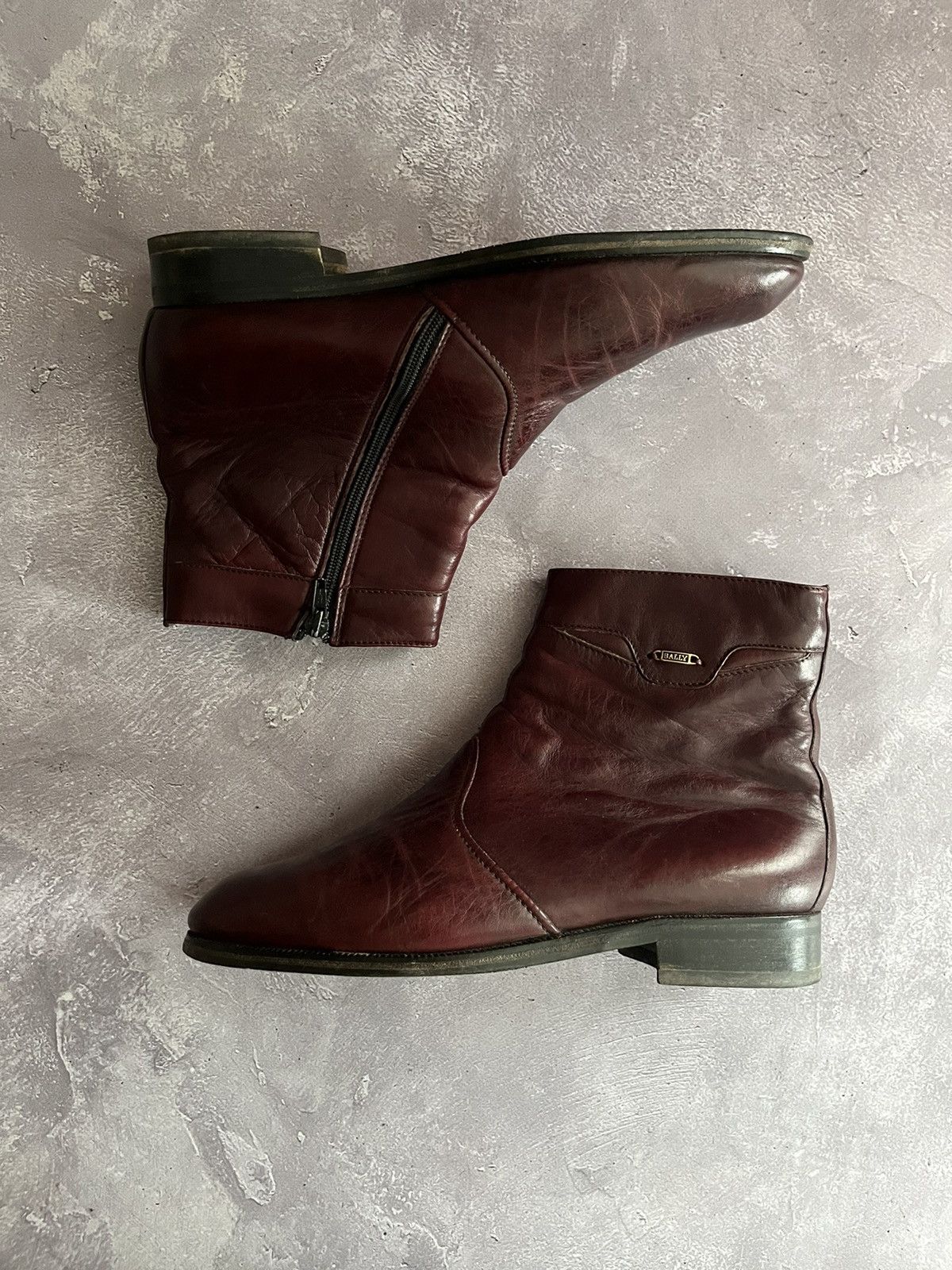 Bally Vintage Bally Lauro 2 Leather Fur Lined Boots Size 43 Size US 10 / EU 43 - 2 Thumbnail