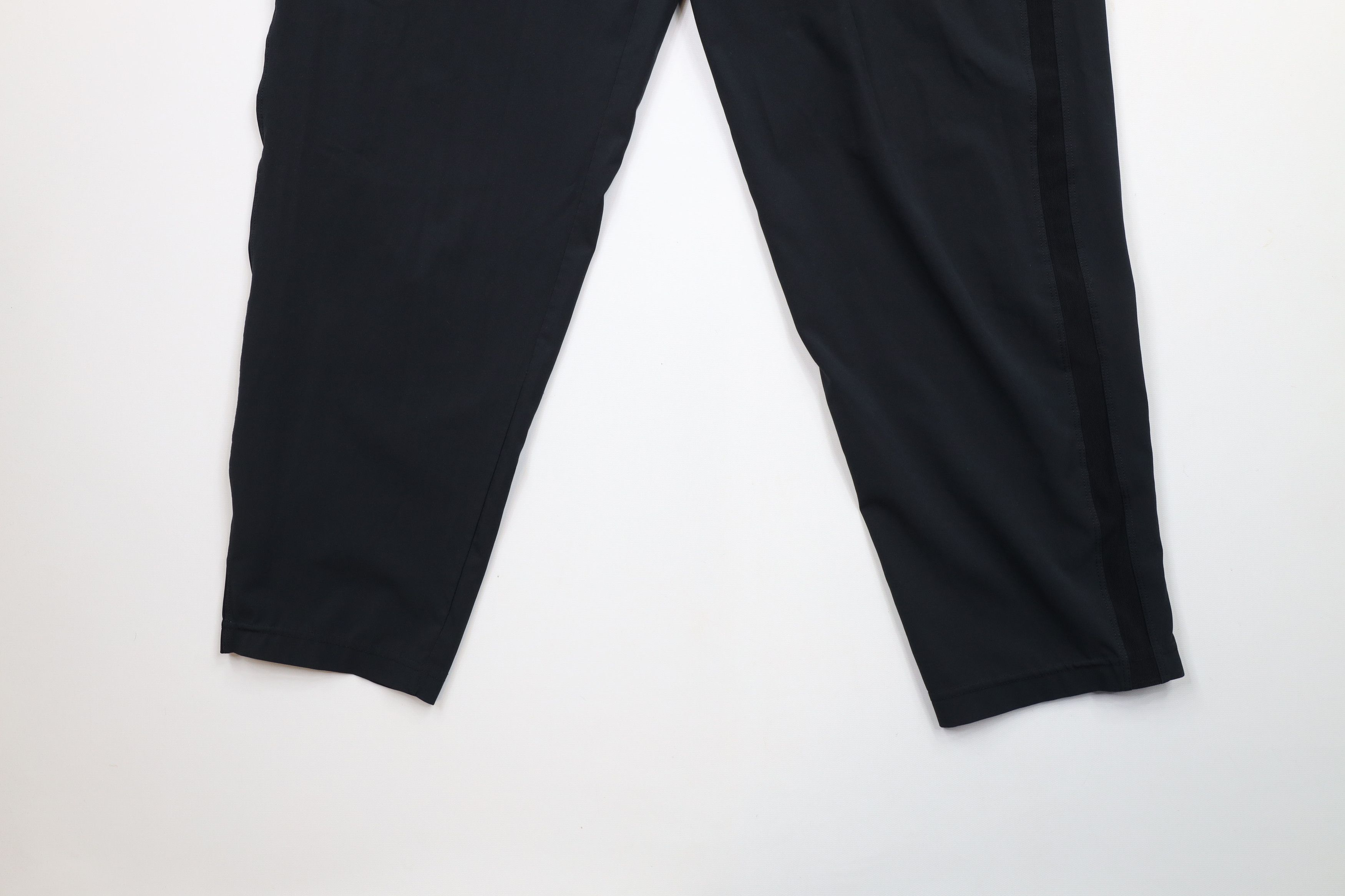 Nike × Vintage Vintage Nike Scott Swoosh Stretch Tapered Leg Pants Black Size US 36 / EU 52 - 4 Thumbnail