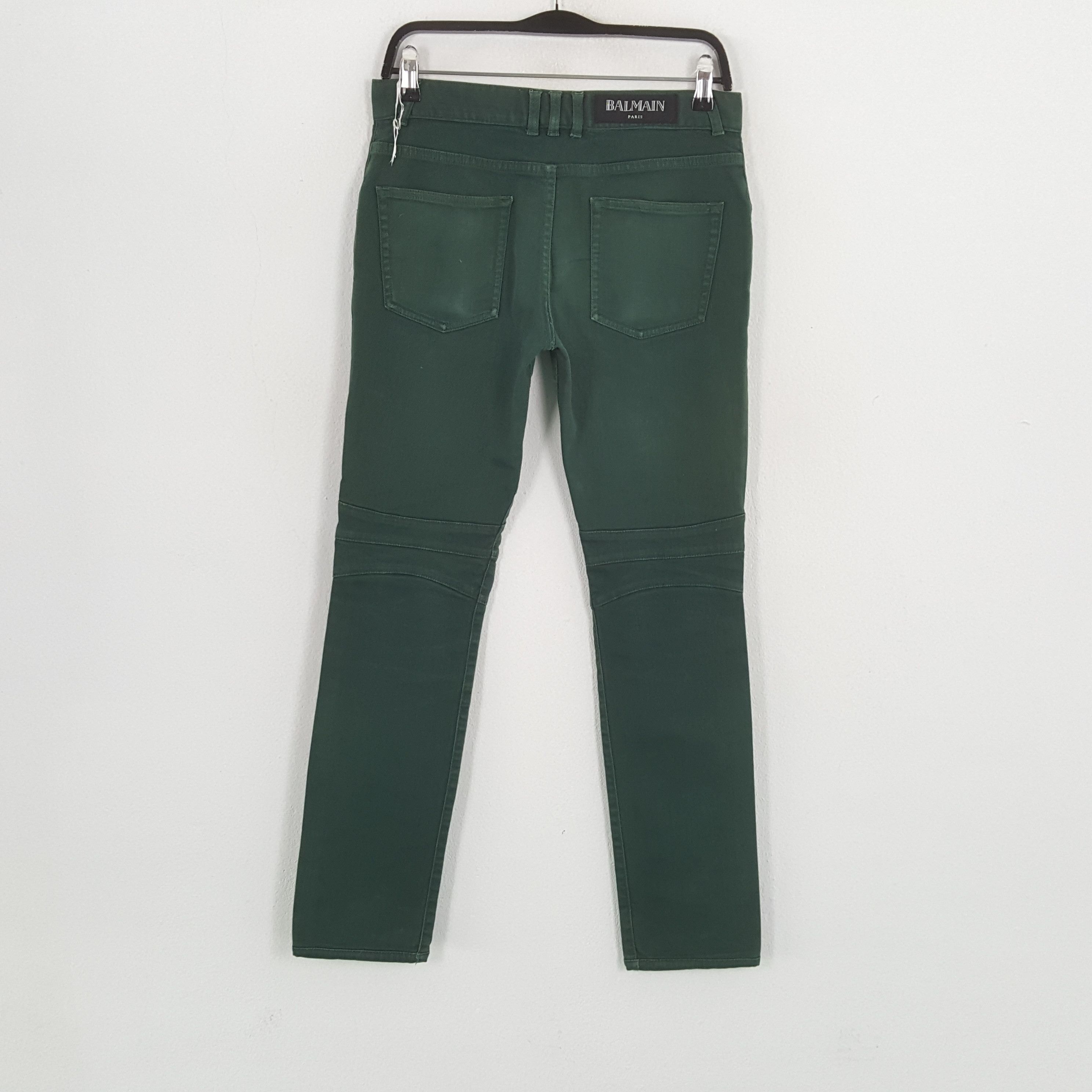 Balmain × Vintage BALMAIN Paris Fashion Brand Style Pants Size US 29 - 4 Thumbnail