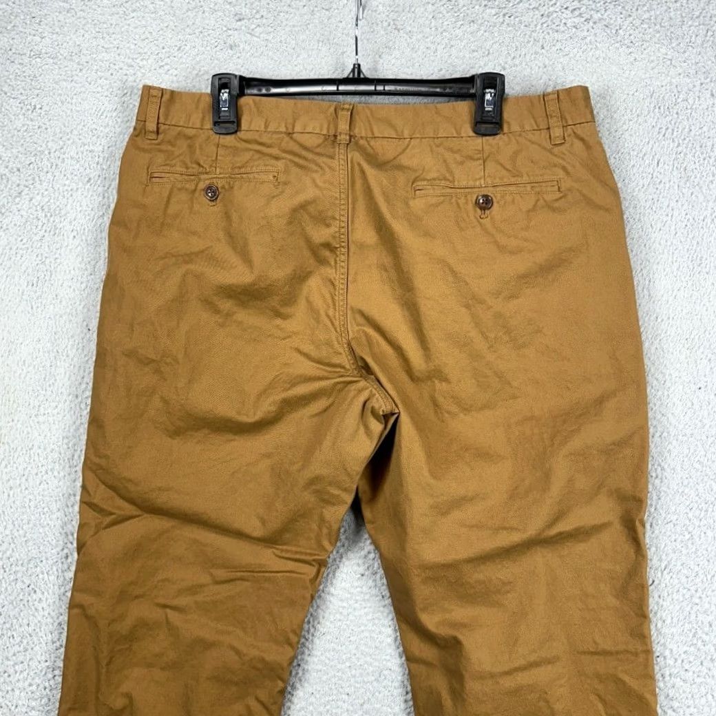 Bonobos Bonobos Khakis Pants Mens 38X30 Brown Flat Front Straight Casual Pockets Vintage? No Size US 38 / EU 54 - 3 Thumbnail
