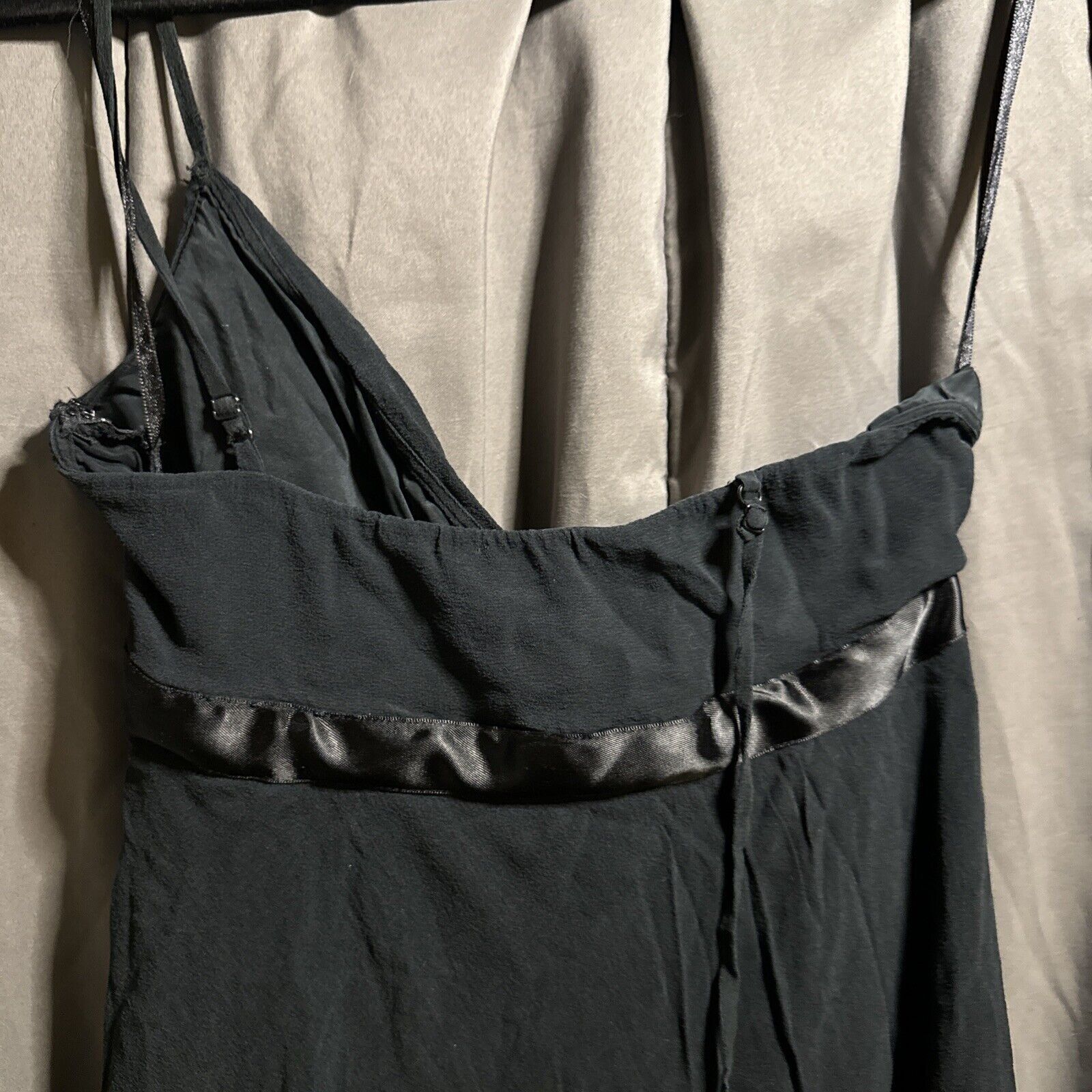 Express Express Women's 100% Silk Dress Sleeveless Size 0 A Line Lin Size XS / US 0-2 / IT 36-38 - 6 Thumbnail