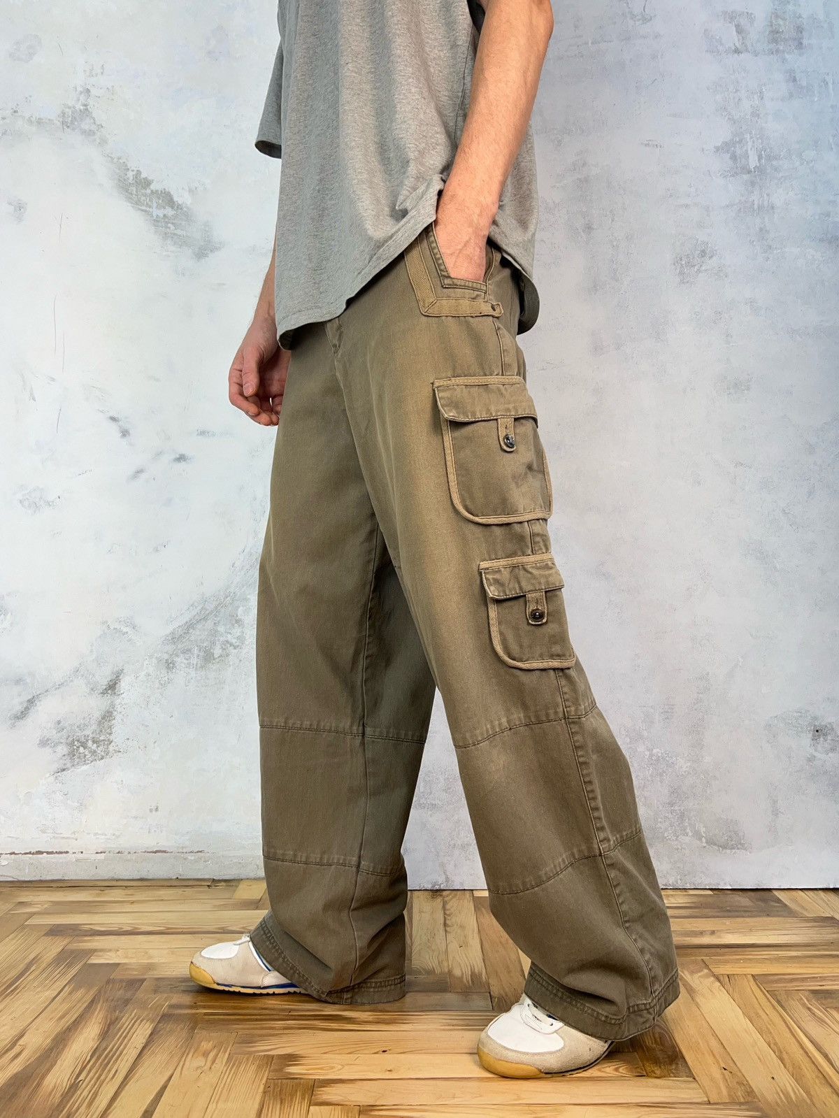 Vintage Kangol Multi Pocket Pants Size M - L Size US 32 / EU 48 - 2 Thumbnail