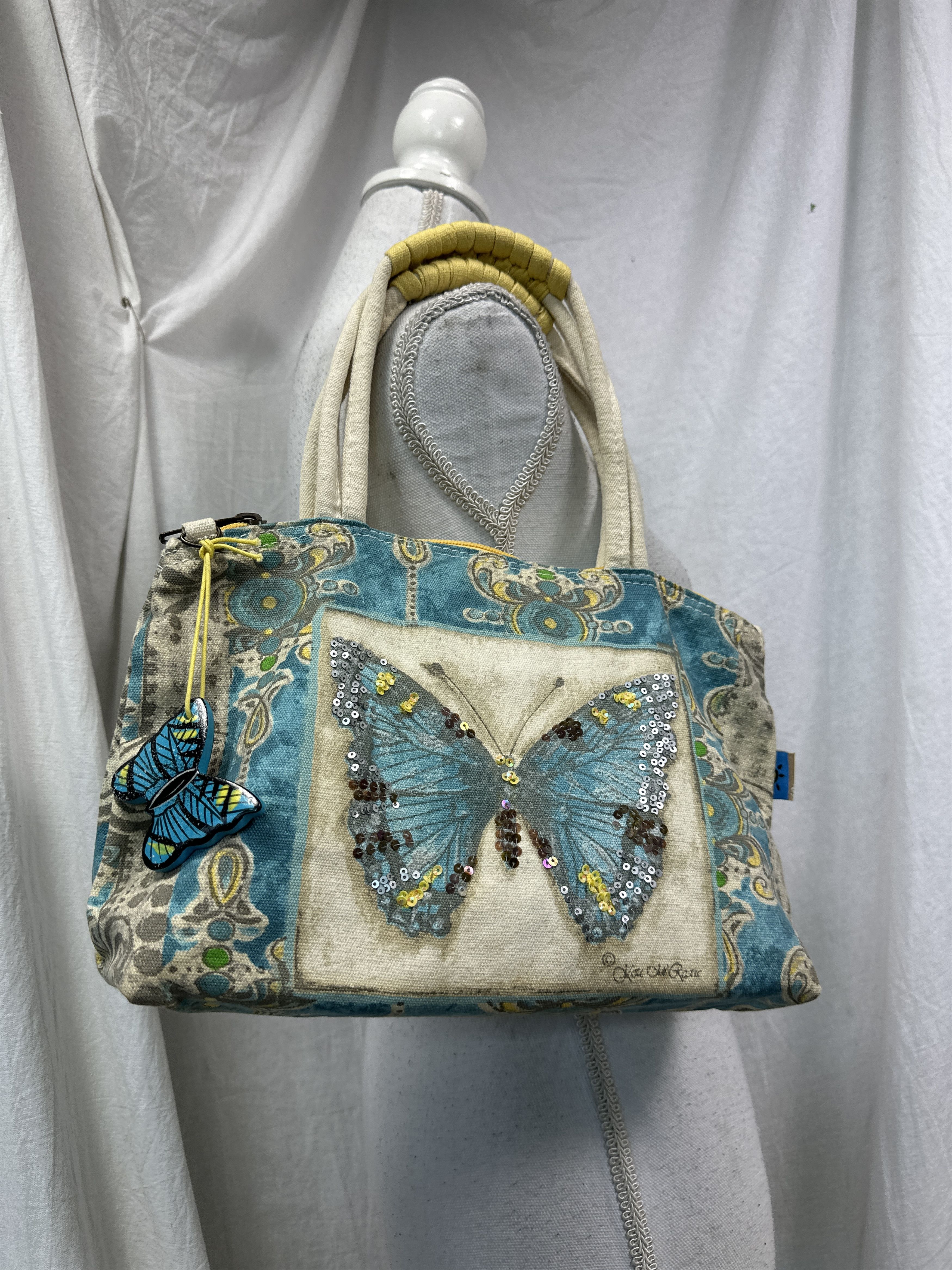 Vintage Vintage Preppy Avant Garde Butterfly Bag Y2K Size ONE SIZE - 1 Thumbnail