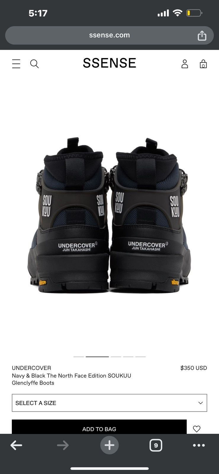 The North Face The North Face X Undercover SOUKUU Glenclyffe