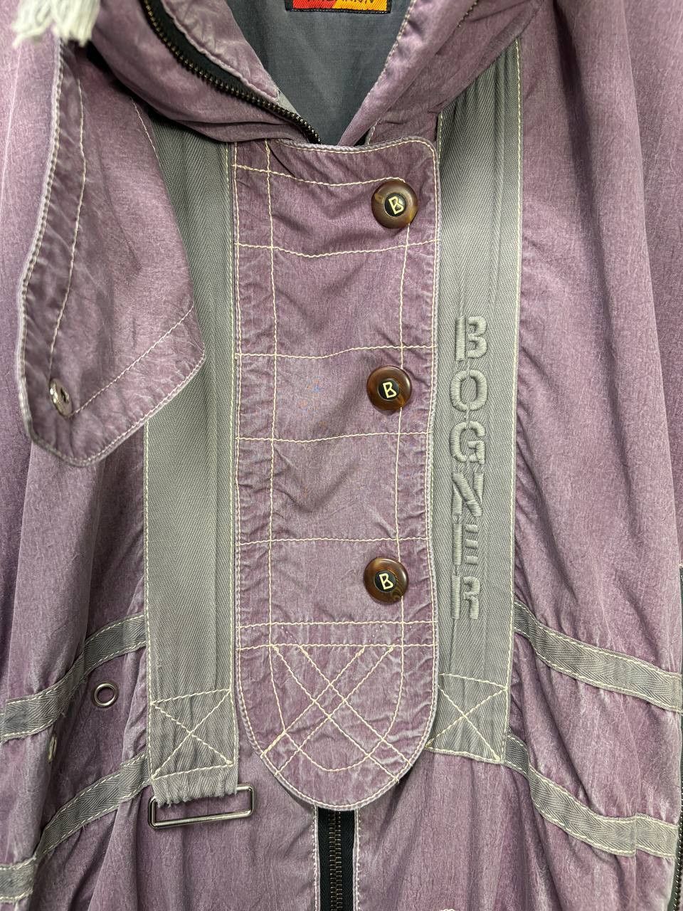 Bogner vintage Bogner Joan Thylmann unisex purple ski jacket M / L Size ONE SIZE - 4 Thumbnail