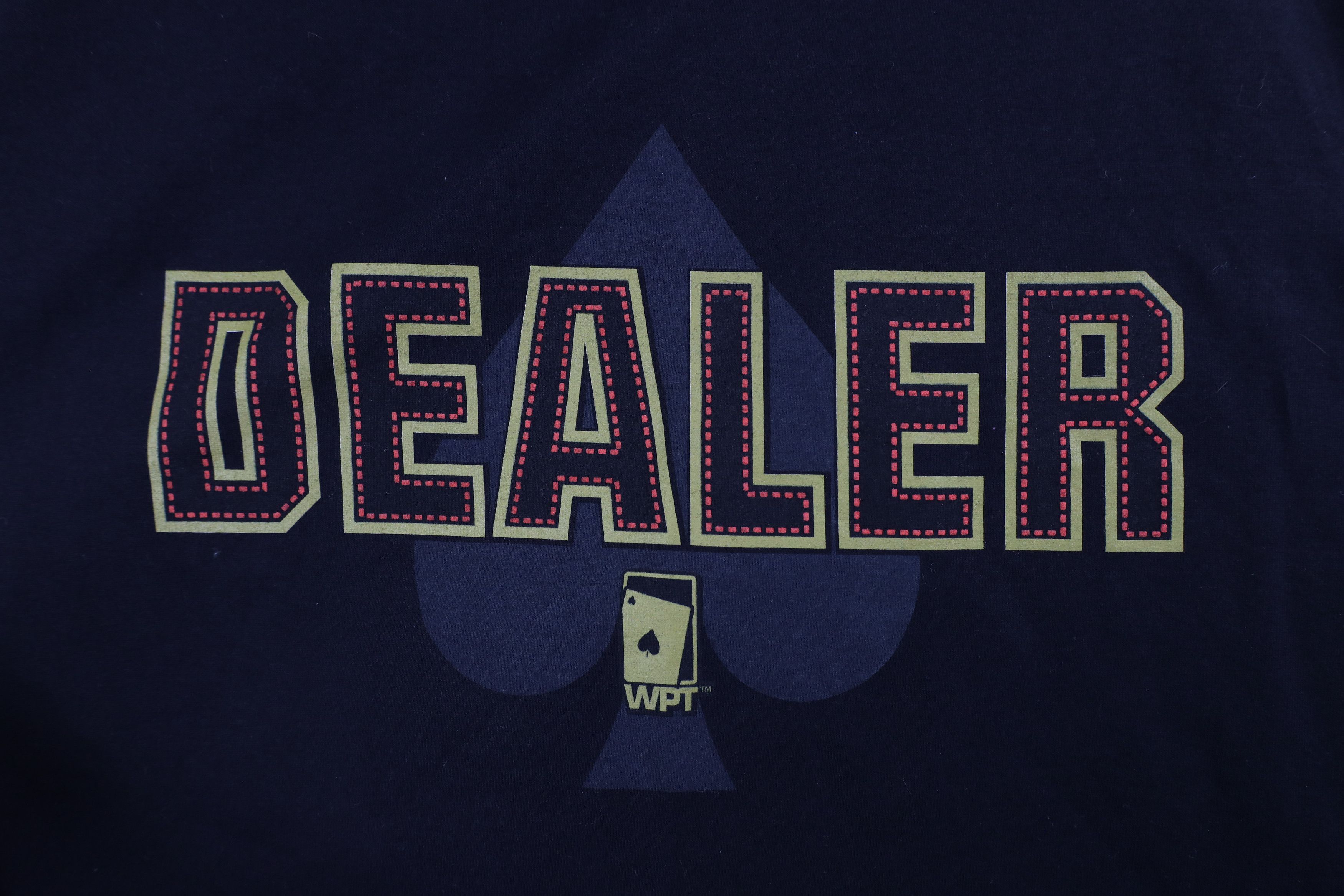 Vintage Deadstock Vintage Y2K 2005 Dealer World Poker Tour T-Shirt Size US XL / EU 56 / 4 - 8 Thumbnail