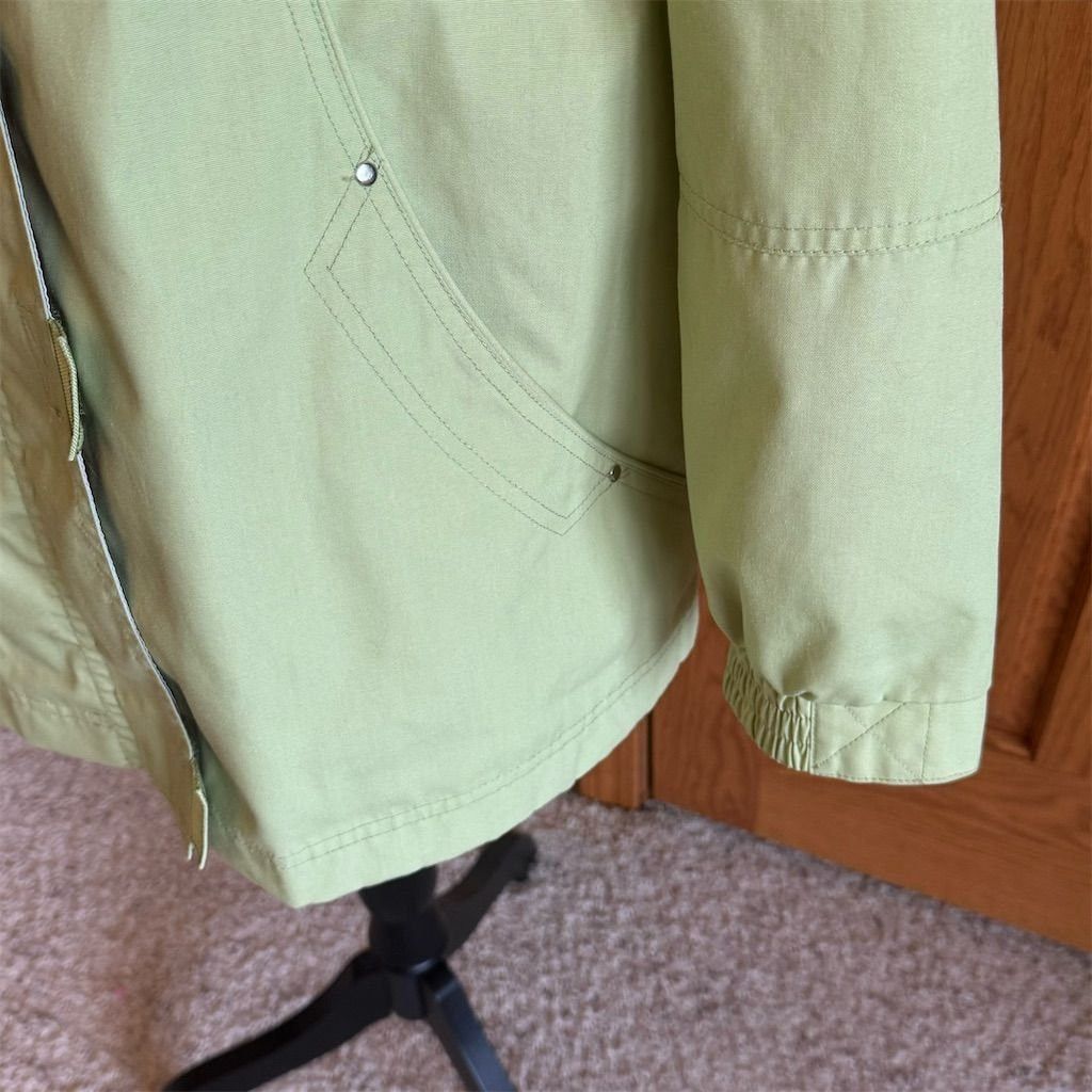 Mackintosh Mackintosh Women's Green Spring Jacket Large Removable Hood Size L / US 10 / IT 46 - 4 Thumbnail