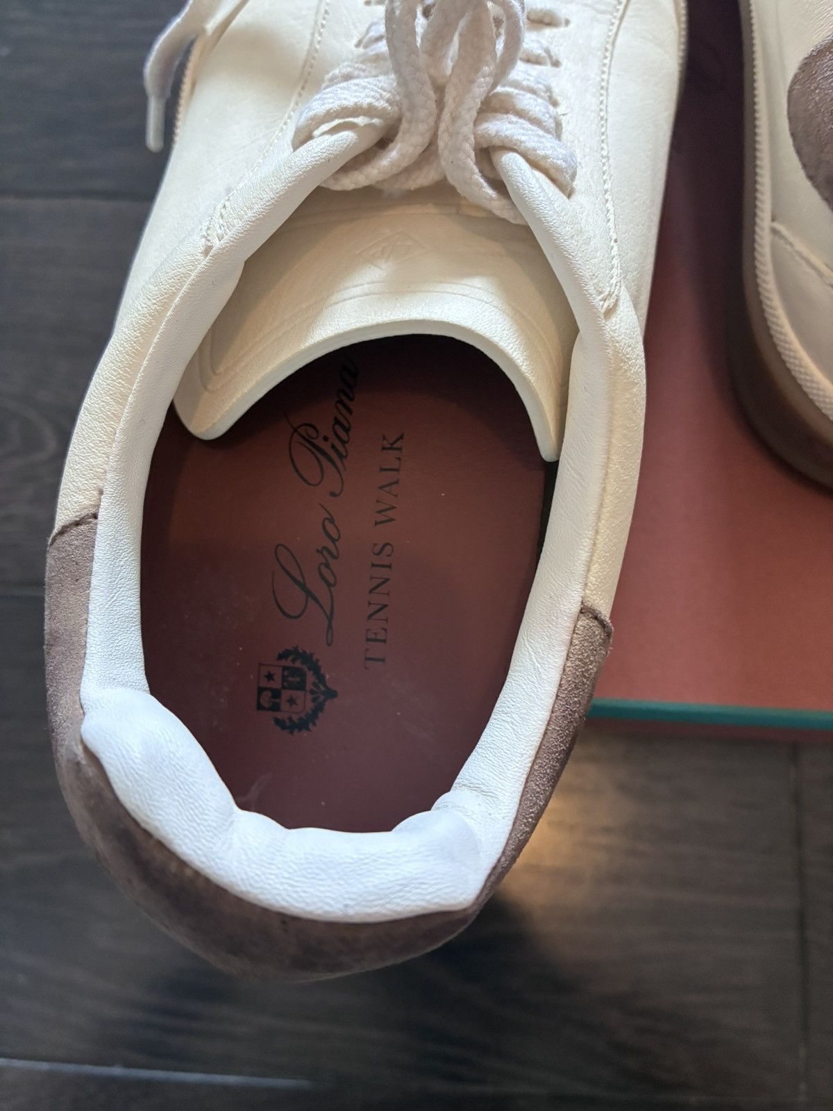 Loro Piana Loro piana white leather tennis walk uk 4.5 eu 37.5 Size US 7.5 / IT 37.5 - 6 Thumbnail