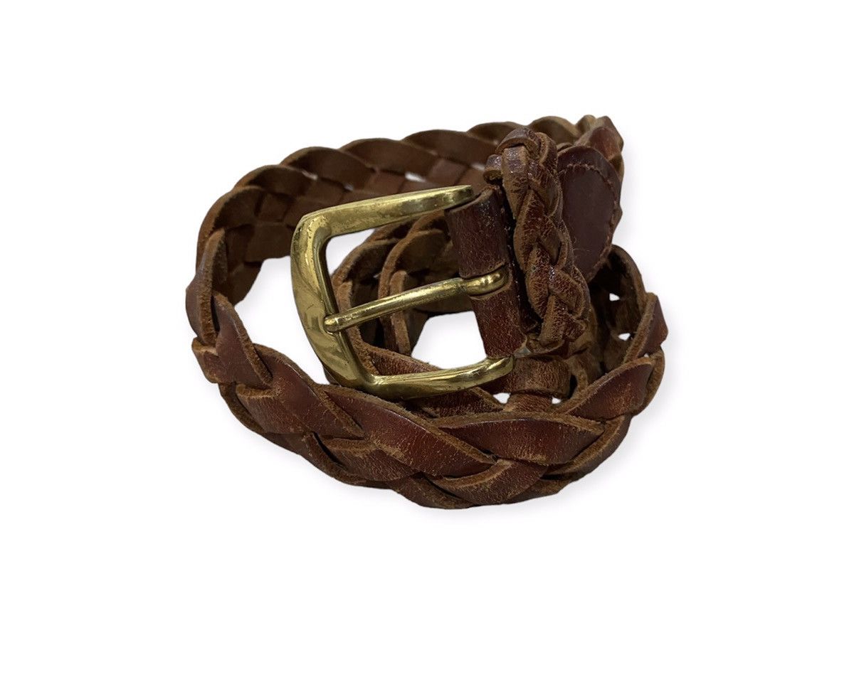 Leather Oxford Leather Buckle Belt Size ONE SIZE - 1 Thumbnail