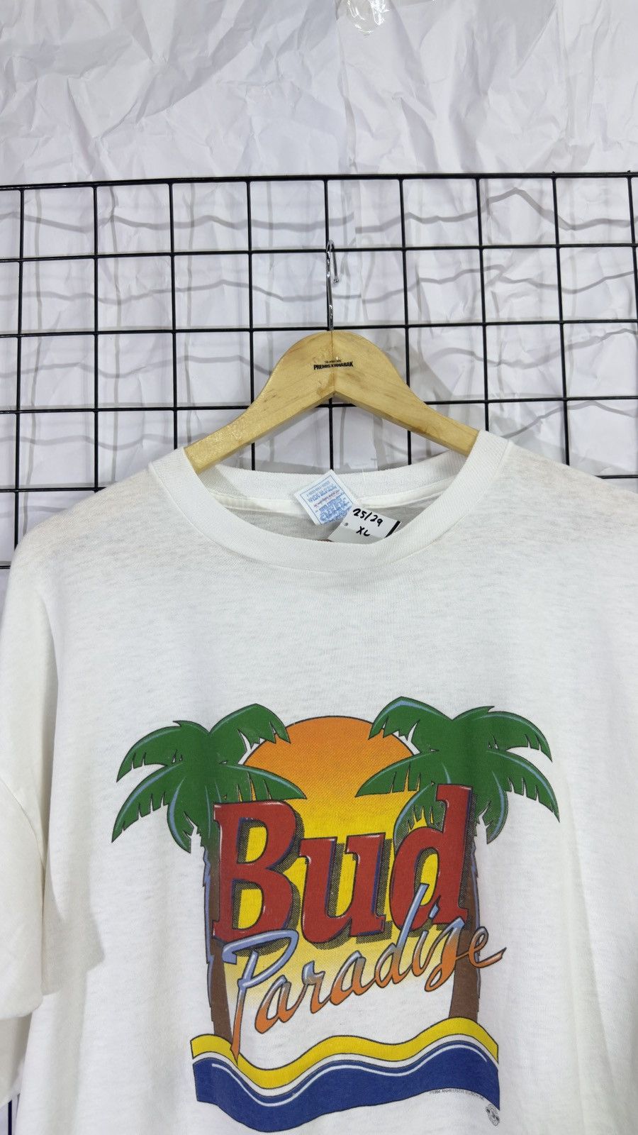 Vintage Vintage 1994 budweiser promo tee shirt Size US XL / EU 56 / 4 - 8 Thumbnail
