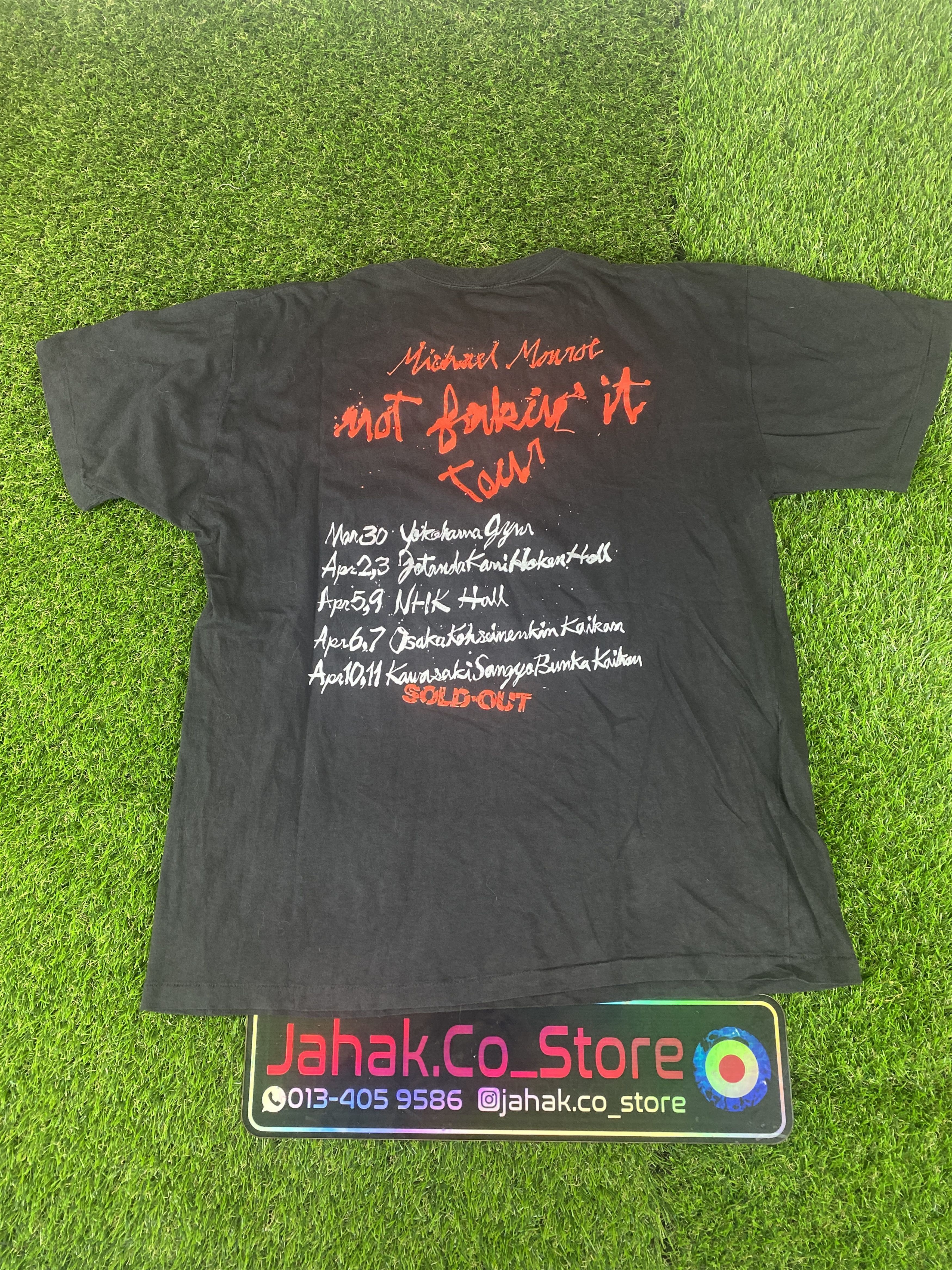 Band Tees Michael Monroe Tshirt (T116) Size US L / EU 52-54 / 3 - 5 Thumbnail