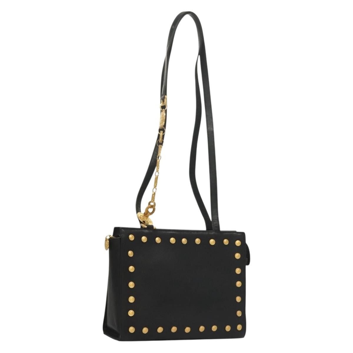 Versace Versace Medusa Shoulder Bag Leather Size ONE SIZE - 1 Thumbnail