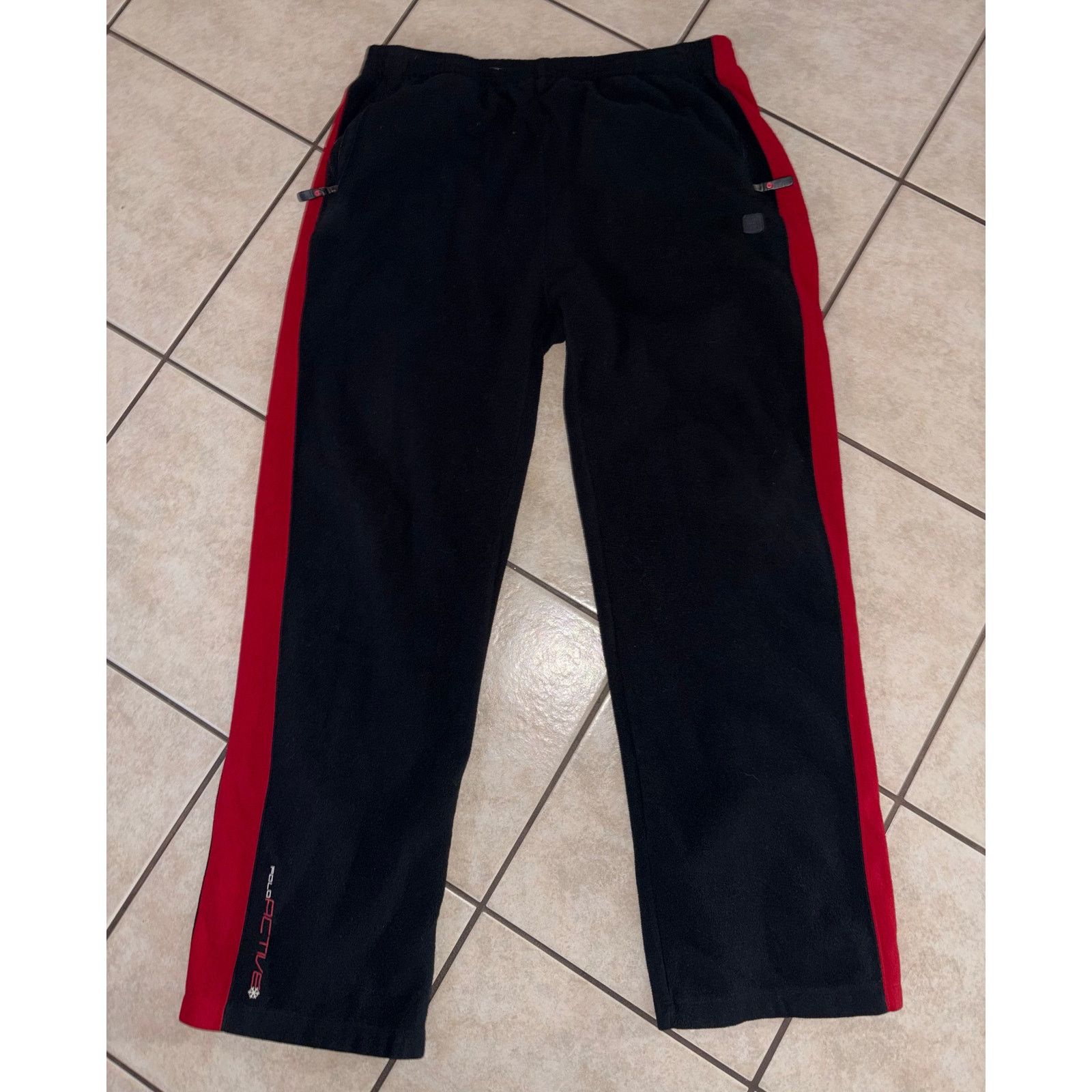 Polo Ralph Lauren Polo Ralph Lauren Y2K polo active pants XL black red Size US 36 / EU 52 - 1 Thumbnail