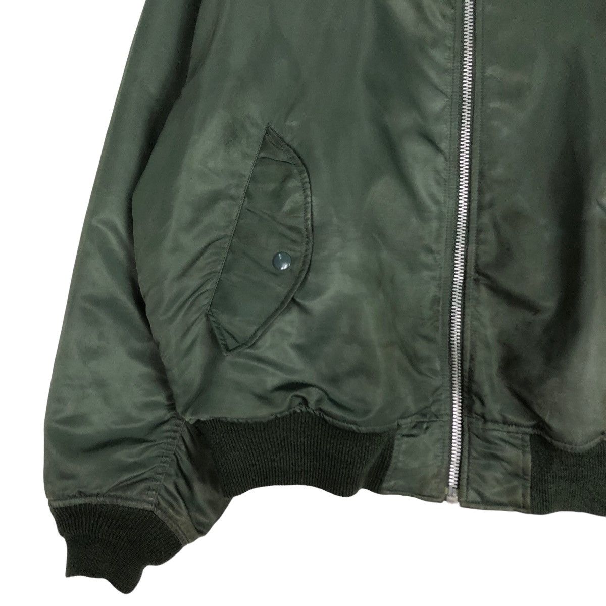 Japanese Brand Vtg Bomber Jacket Uniqlo Military Design Issey Miyake Japan Size US M / EU 48-50 / 2 - 4 Thumbnail