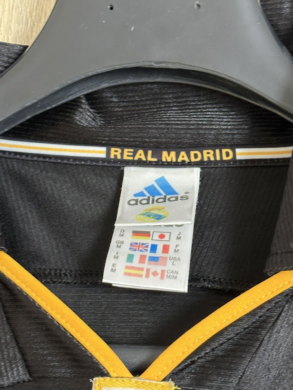 Adidas 🔥 Real Madrid 1999 2000 Adidas Vintage Jersey T Shirt Size US M / EU 48-50 / 2 - 3 Thumbnail