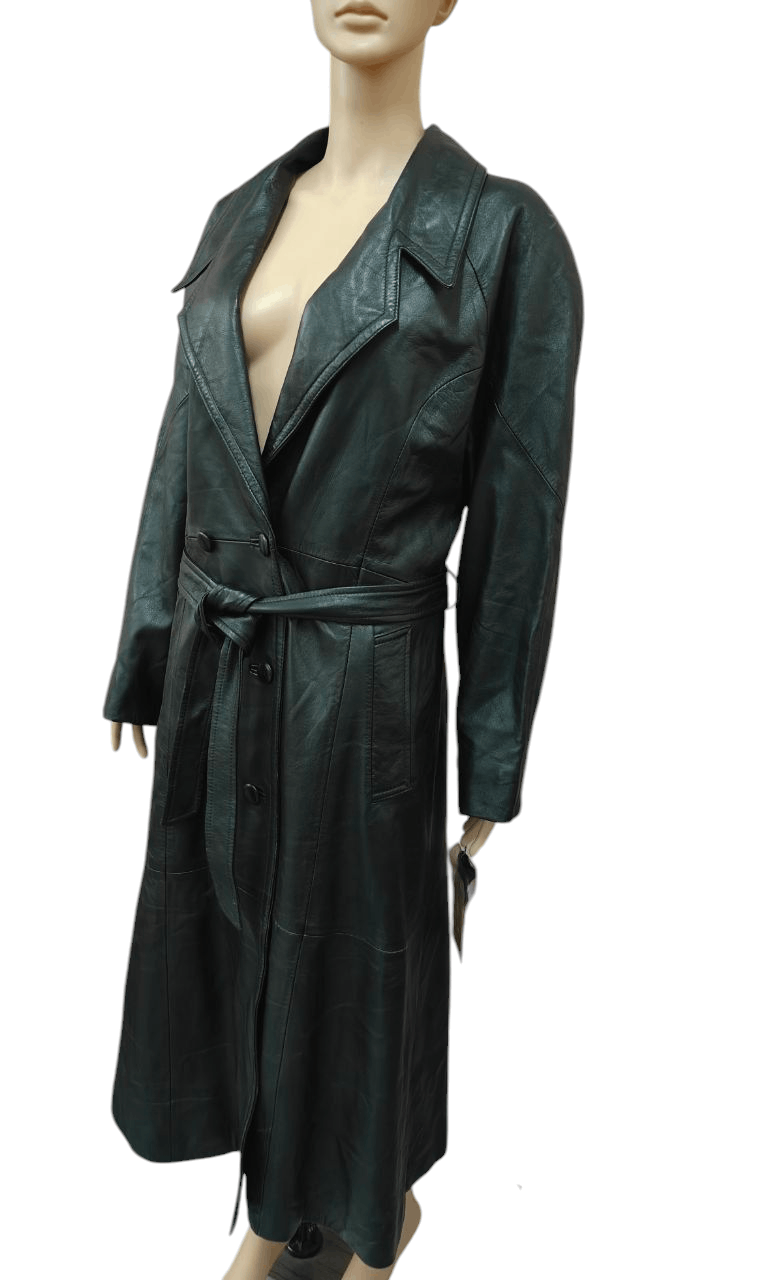 Japanese Brand NOS Vintage Hilton Japan Black Sheep Nappa Coat Size M / US 6-8 / IT 42-44 - 4 Thumbnail